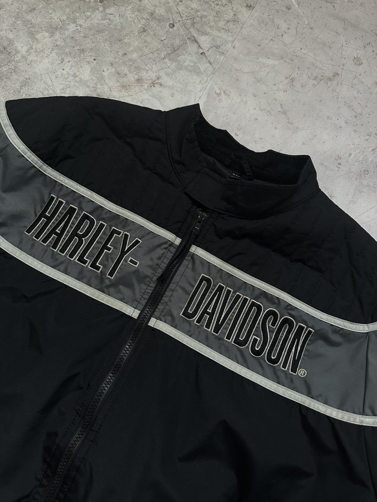 Harley Davidson × Japanese Brand Harley Davidson Hardcore balenciaga fit bomber Size US XL / EU 56 / 4 - 2 Thumbnail
