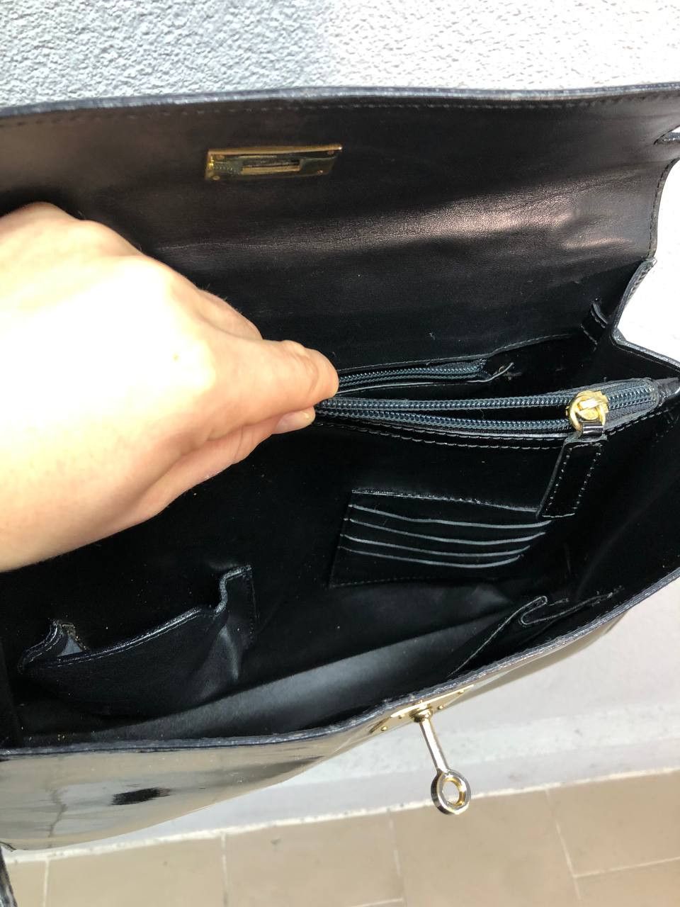 Leather Buti leather black bag made in Italy Size ONE SIZE - 15 Thumbnail