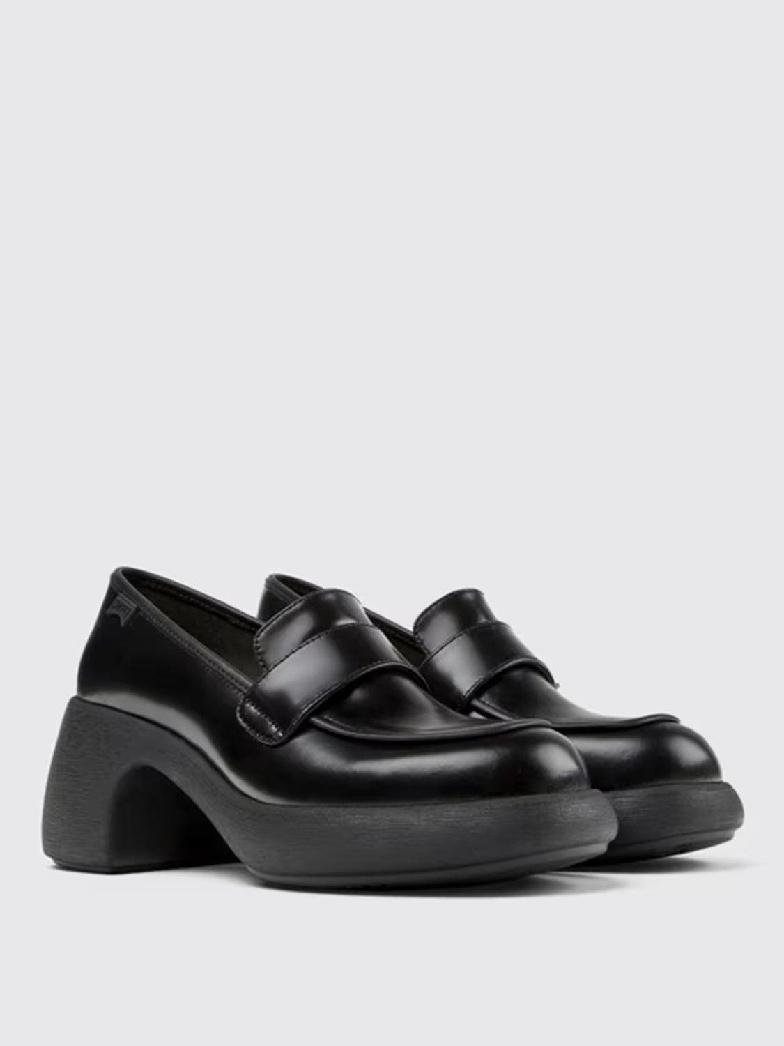 Camper o1s22i1n1024 Thelma Leather Moccasins in Black Size US 9 / IT 39 - 2 Thumbnail