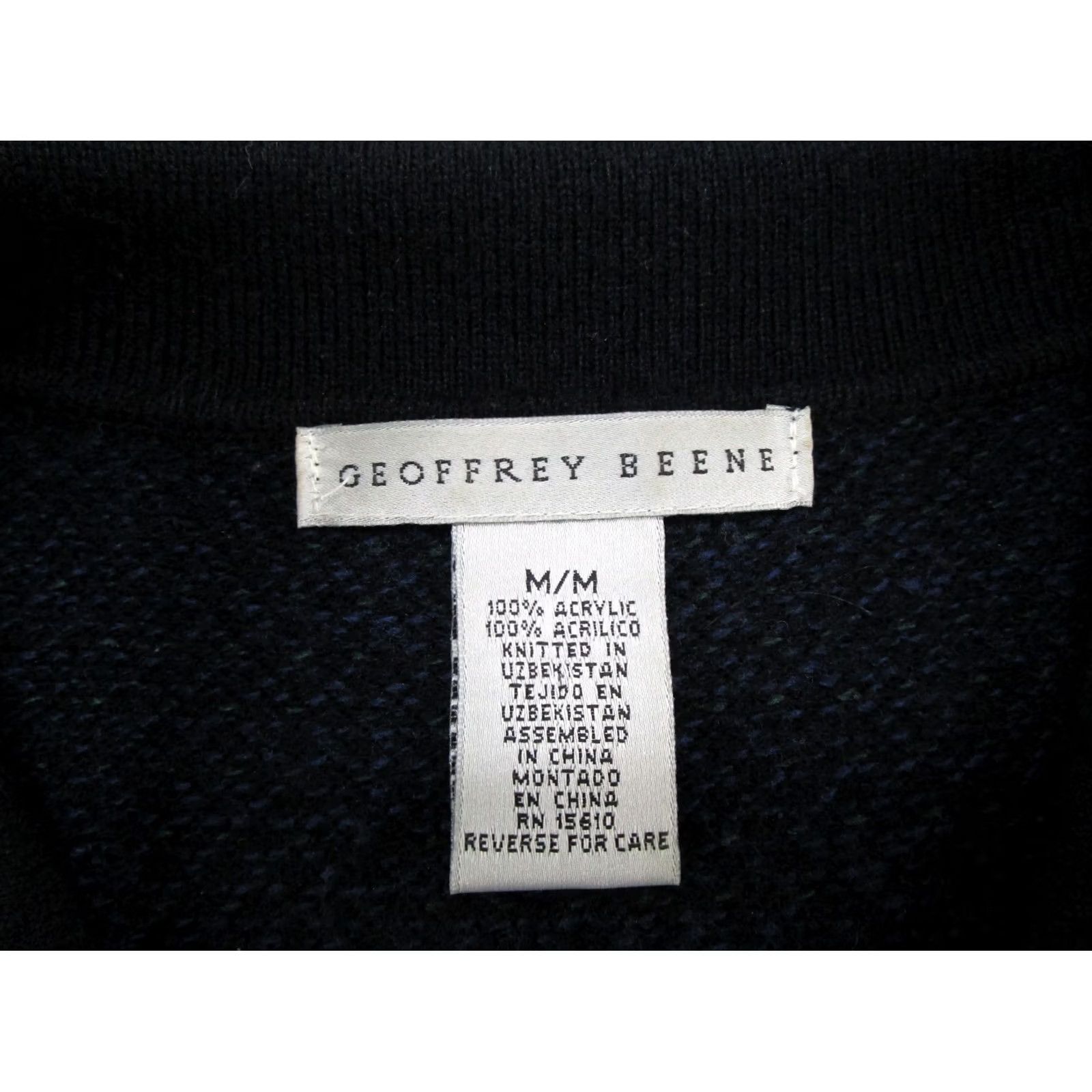 Geoffrey Beene Geoffrey Beene Shirt? Pullover Knit Sweater M Georffrey Beene Pullover Knit Sweater M Mens Preppy Winter Fall Multicolor Pattern Solid Size US M / EU 48-50 / 2 - 2 Thumbnail