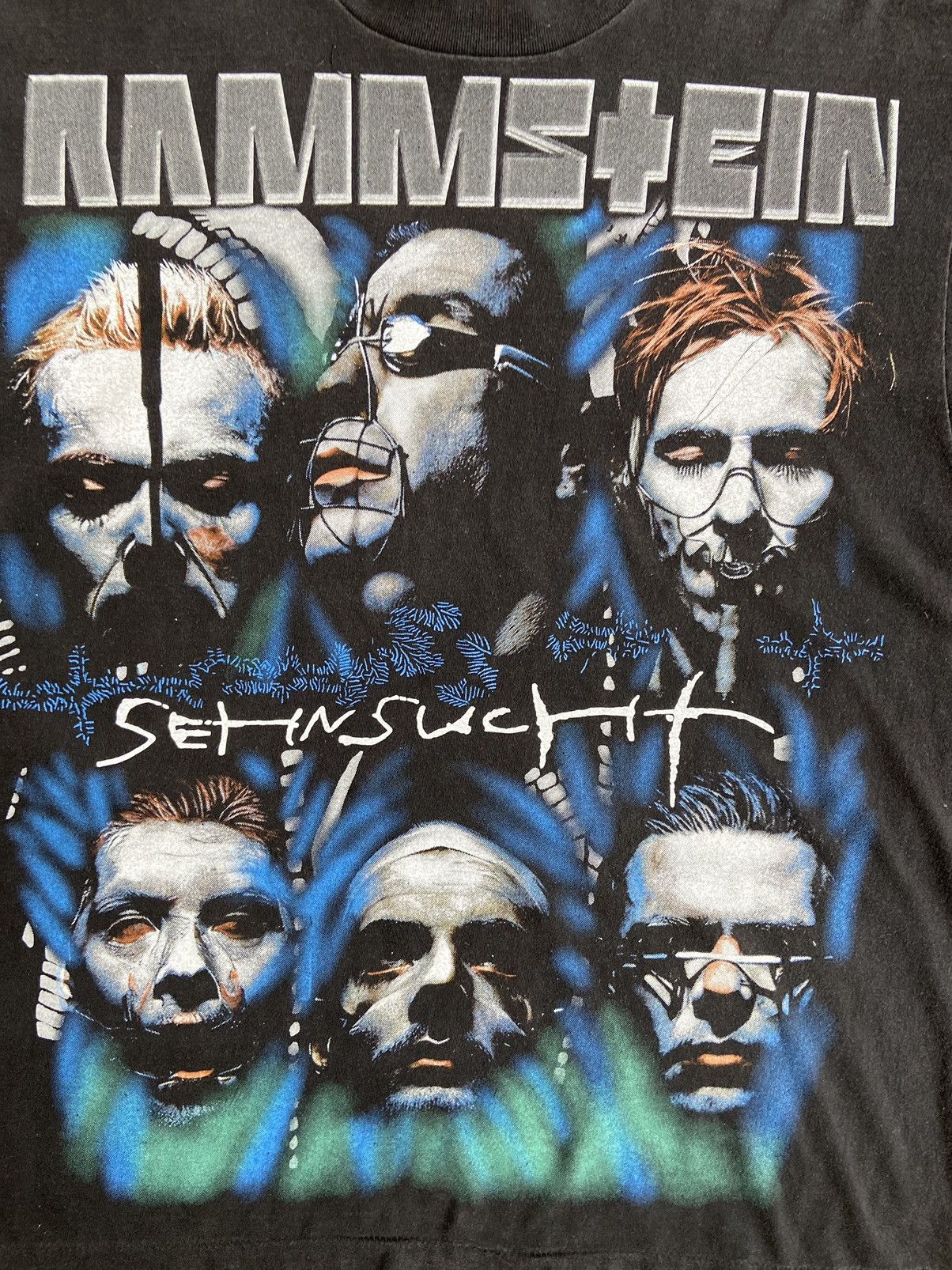 Band Tees × Vintage Rock Band Rammstein Bootleg Size US XL / EU 56 / 4 - 2 Thumbnail