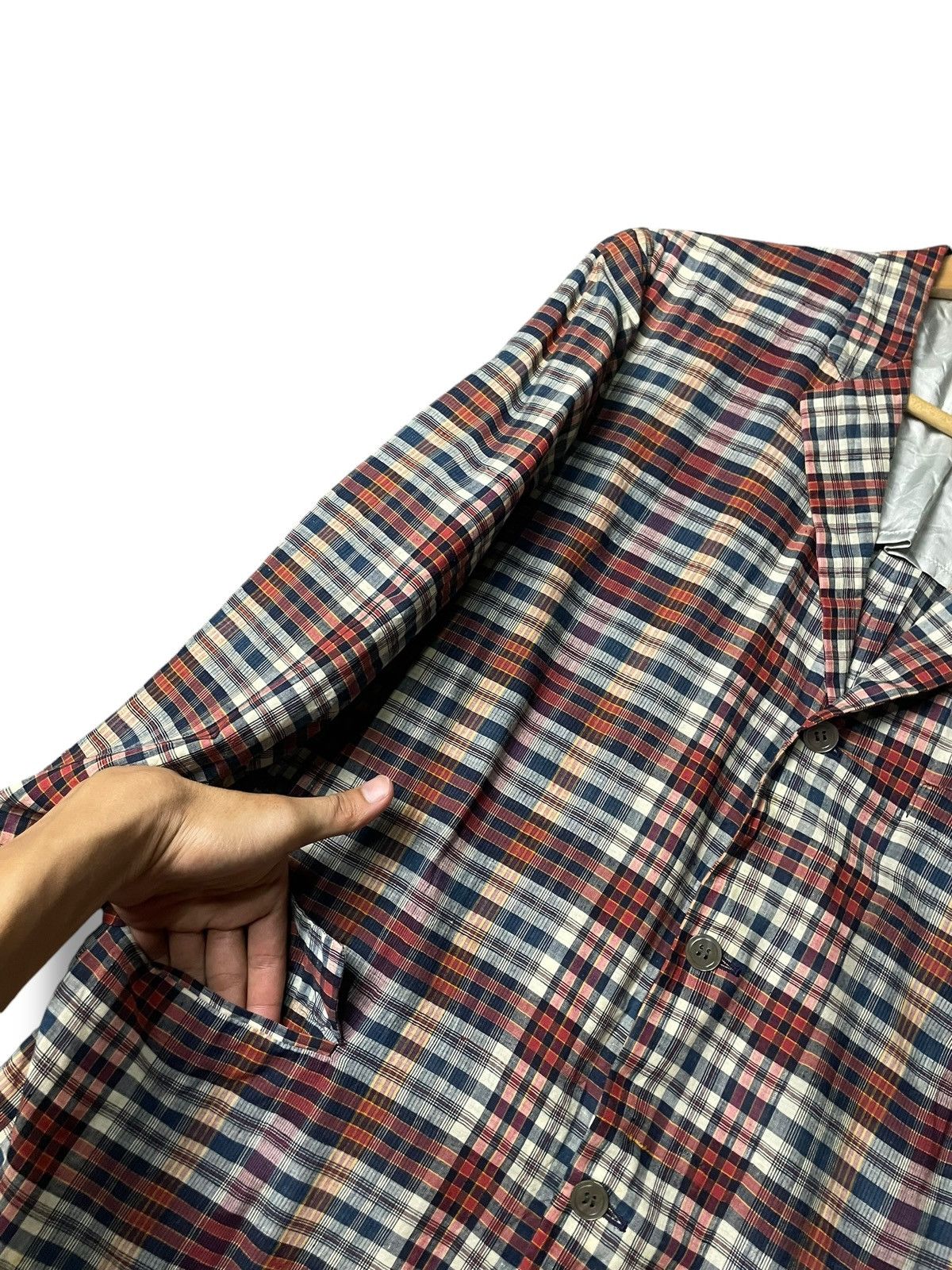 Japanese Brand × McGregor × Vintage Vintage McGregor Checkered Light Coat (101) Size US XS / EU 42 / 0 - 4 Thumbnail