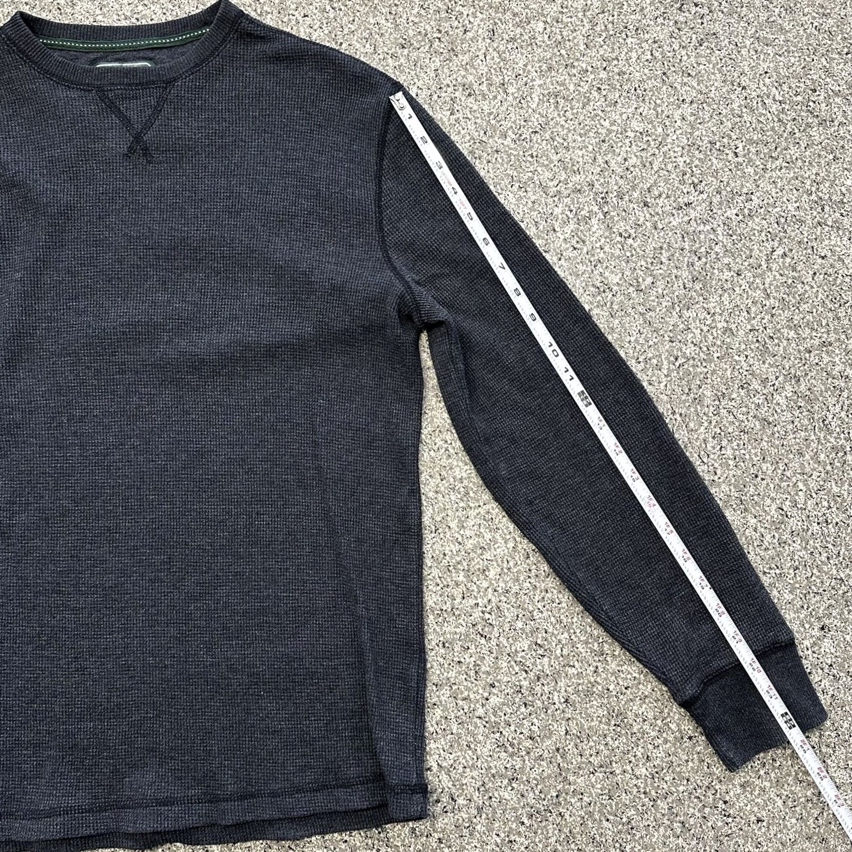 Vintage G.H. Bass & Co. Long Sleeve Thermal Shirt Mens S Navy Blue Crewneck Size US S / EU 44-46 / 1 - 5 Thumbnail