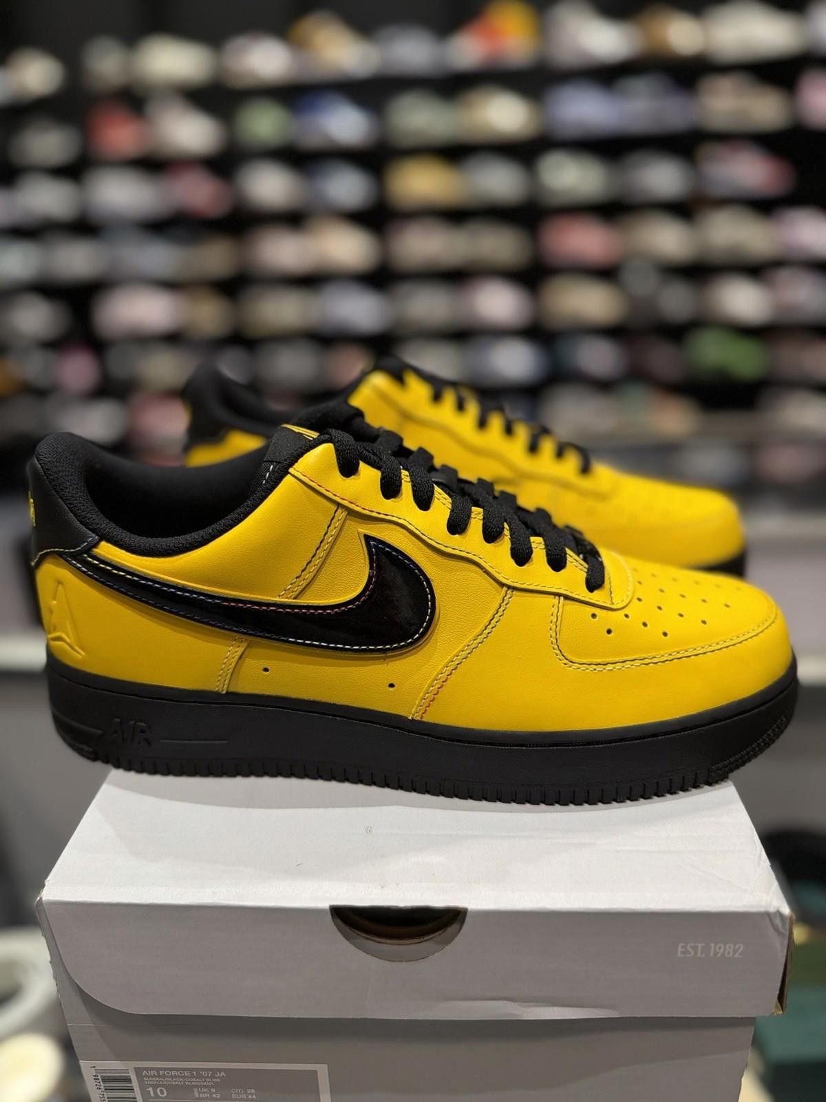 Nike Size 10 - Nike Air Force 1 ‘07 JA IQ2713 700, Brand New Size US 10 / EU 43 - 1 Thumbnail