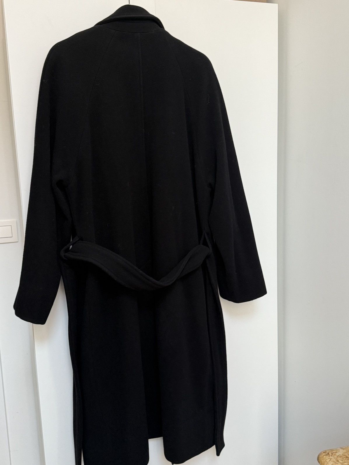 Maison Kitsune Black two breasted coat Size US M / EU 48-50 / 2 - 4 Thumbnail