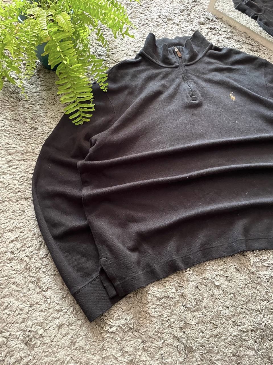 Polo Ralph Lauren × Vintage Polo Ralph Lauren Sweatshirt 1/3 Zip Logo Streetwear Vintage Size US L / EU 52-54 / 3 - 5 Thumbnail