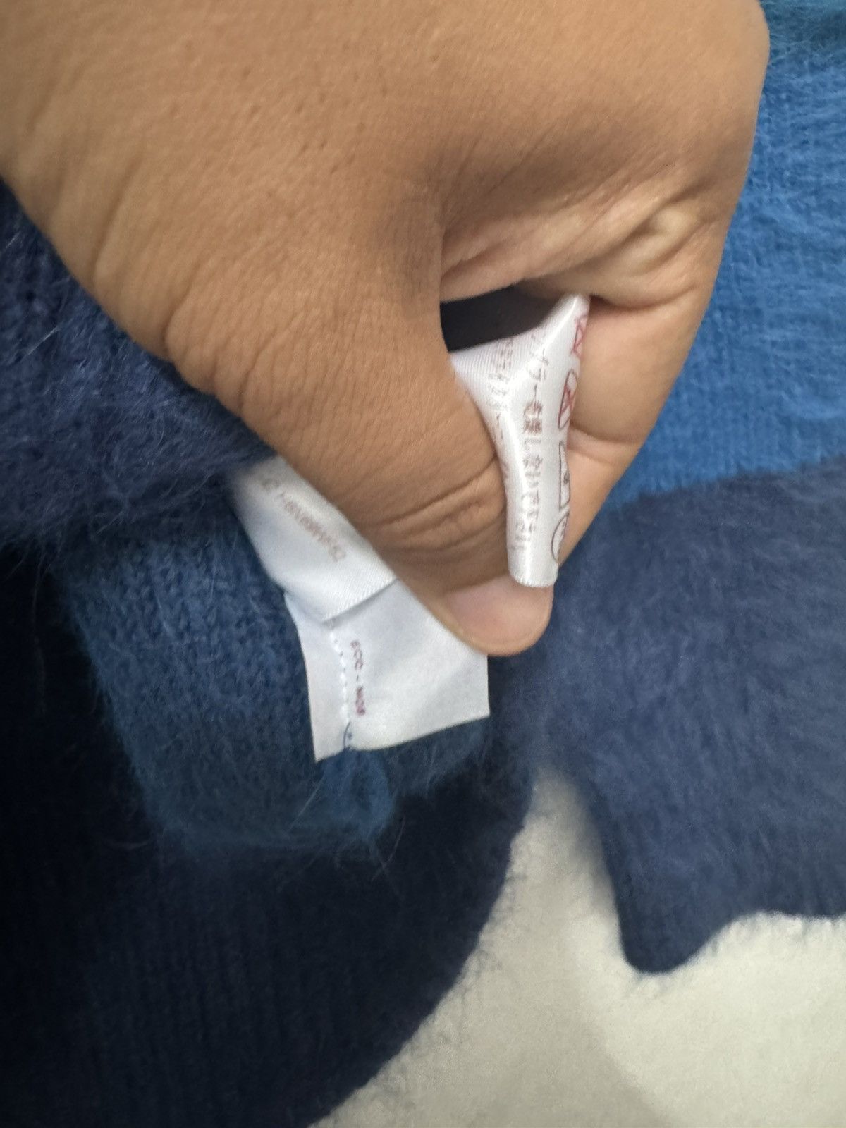 Louis Vuitton Louis Vuitton Paris Mohair Stripes Border Blue Size US S / EU 44-46 / 1 - 10 Thumbnail