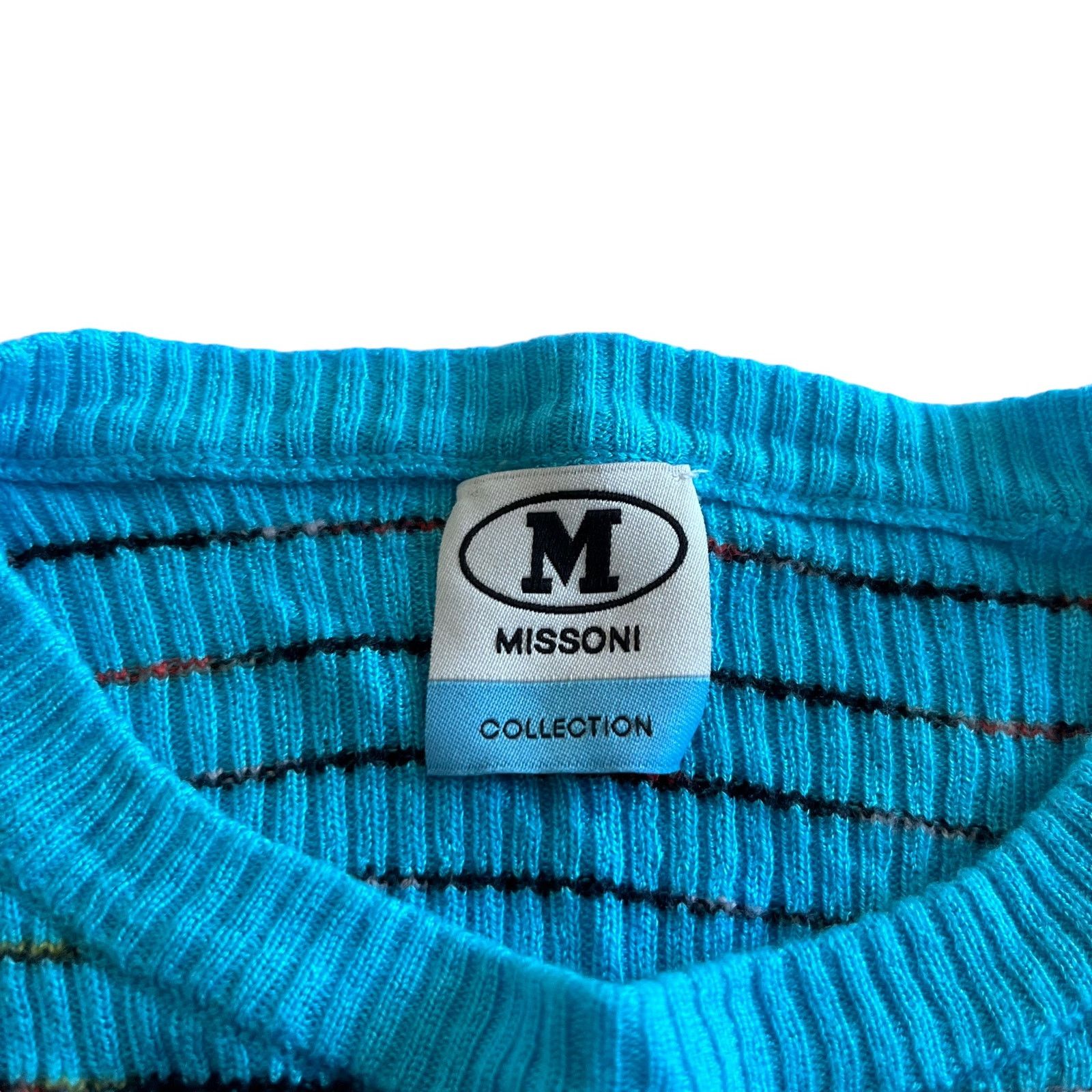 Missoni M Missoni Collection patterned intarsia-knit Sky sweater Size XS / US 0-2 / IT 36-38 - 9 Thumbnail