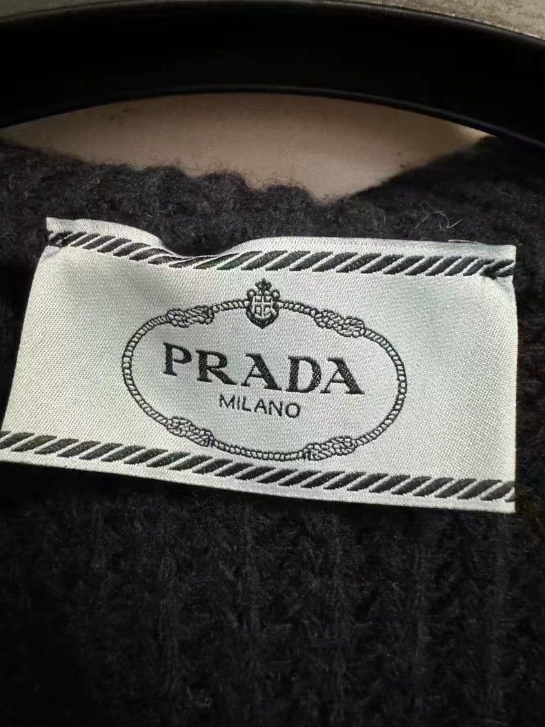 Prada Prada Wool Long Cardigan Outerwear-2506 Size M / US 6-8 / IT 42-44 - 3 Thumbnail