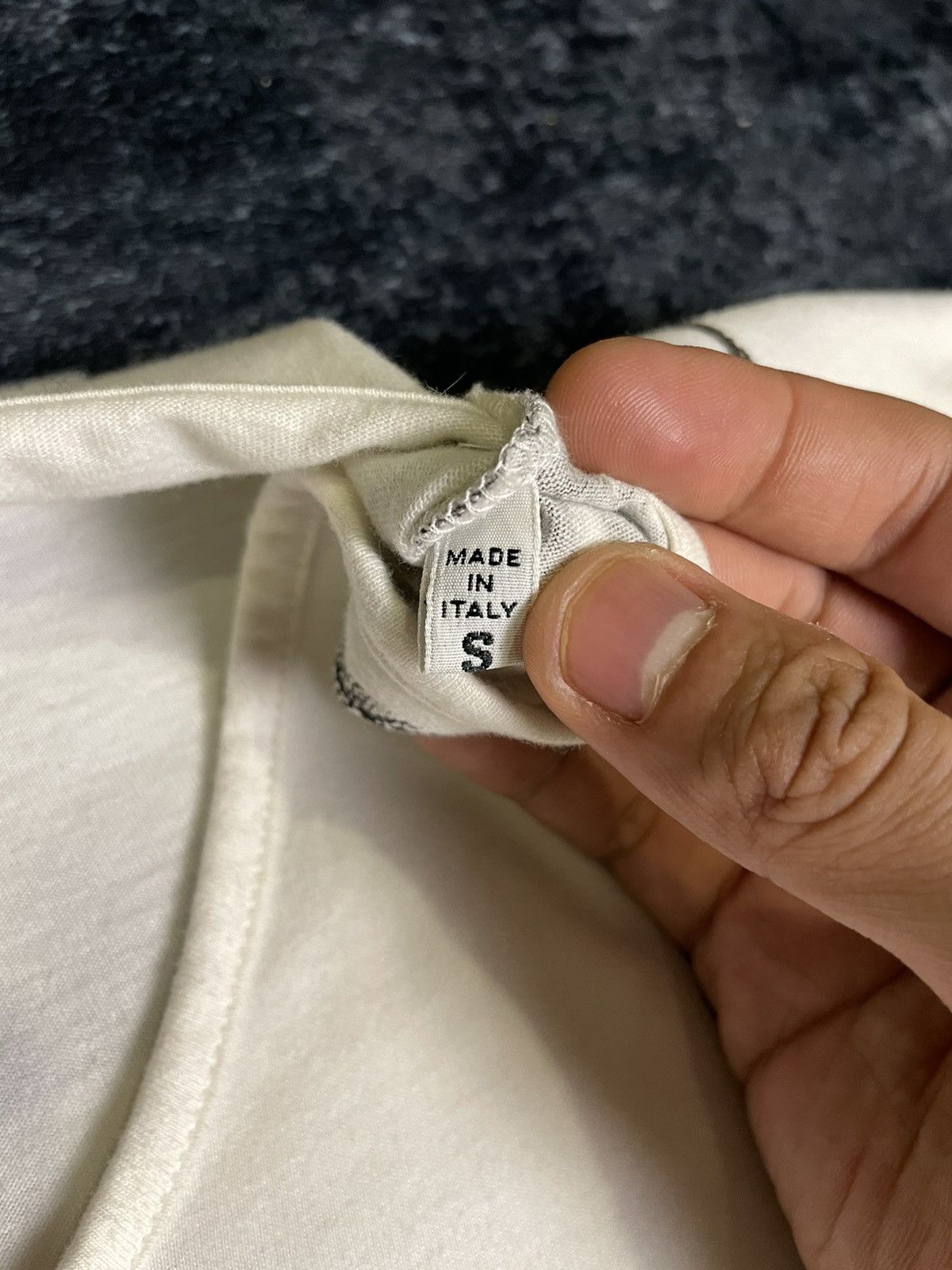 Maison Margiela MM6 Maison Margiela Longhair Tee Size US M / EU 48-50 / 2 - 7 Thumbnail