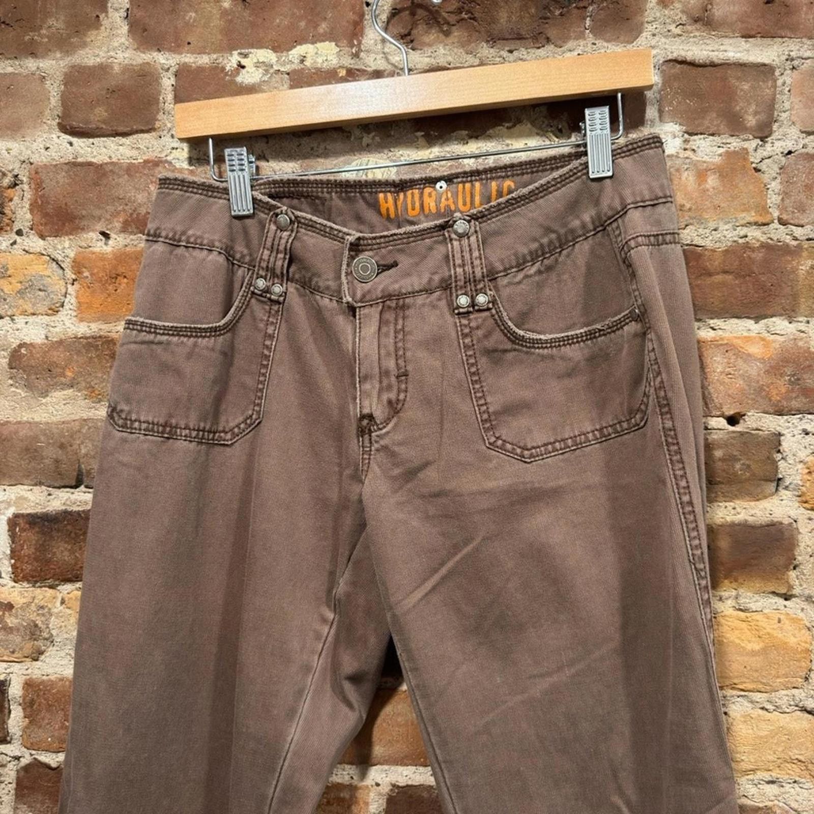 Vintage 1990S HYDRAULIC STRAIGHT LEG JEAN Size 30" / US 8 / IT 44 - 5 Thumbnail
