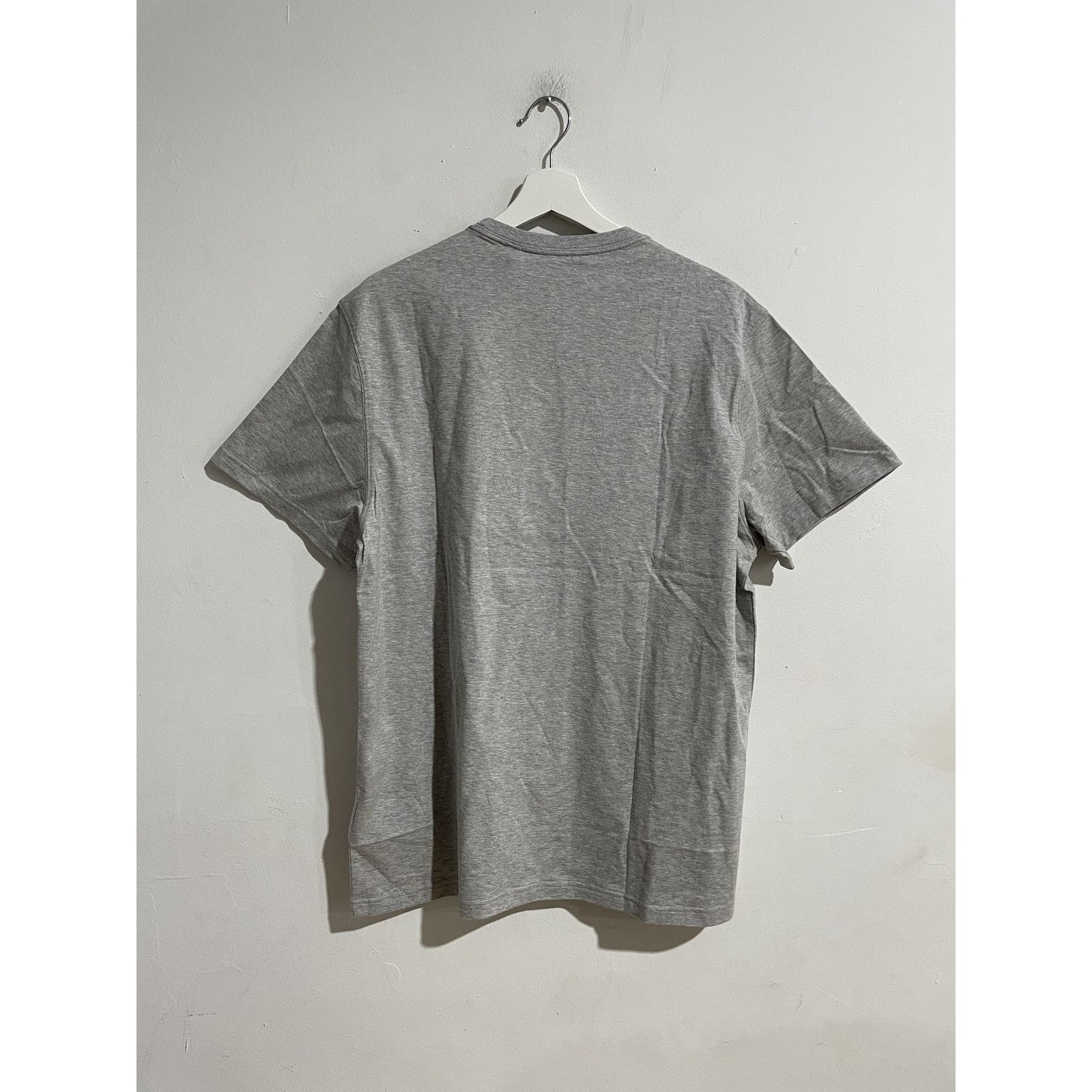 Burberry BURBERYY EMBROIDERED LOGO TSHIRT GREY SIZE XL PREOWNED Size US XL / EU 56 / 4 - 2 Thumbnail