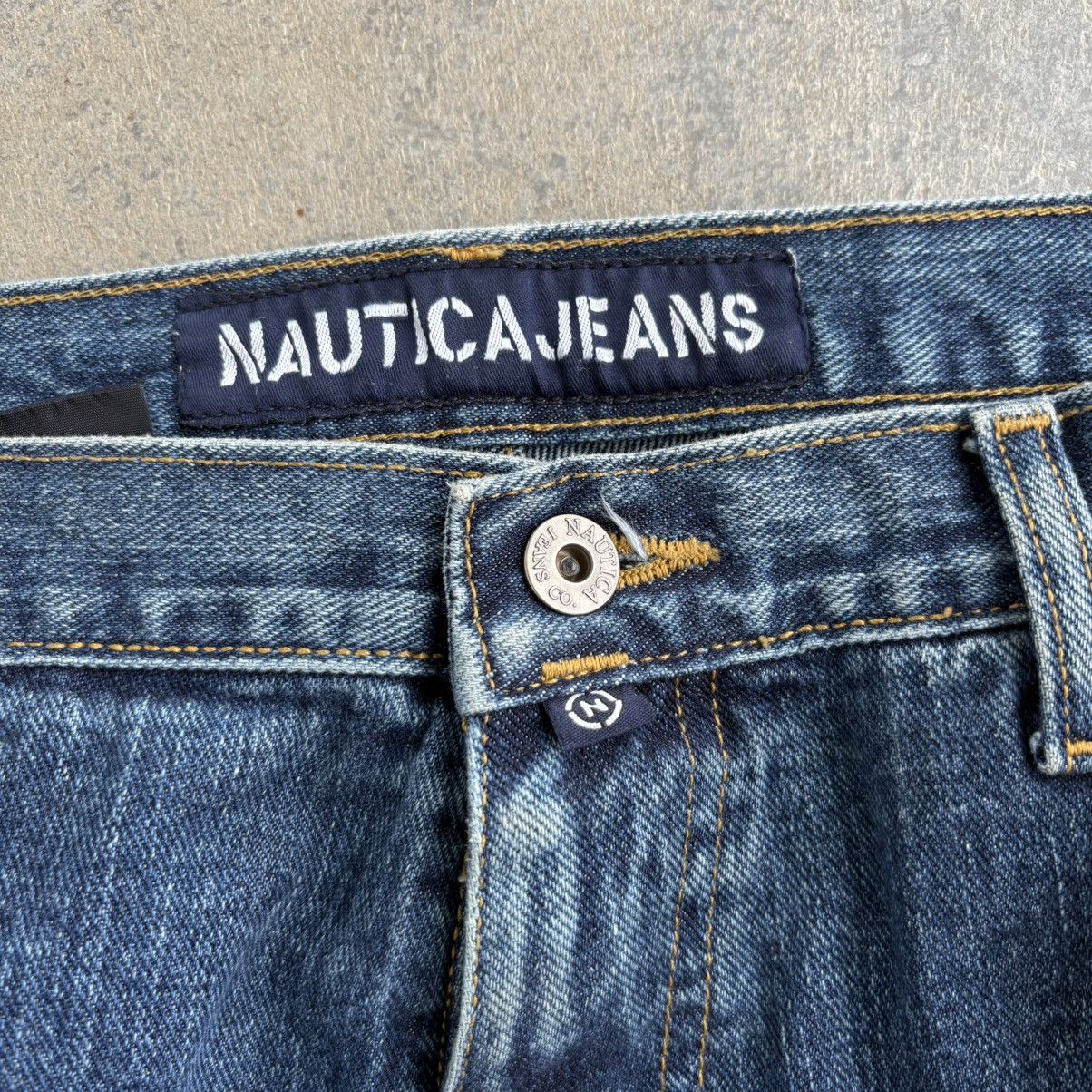 Nautica × Vintage Vintage Y2K Nautica Baggy Carpenter Pants 38x32 Wide Leg Size US 38 / EU 54 - 3 Thumbnail