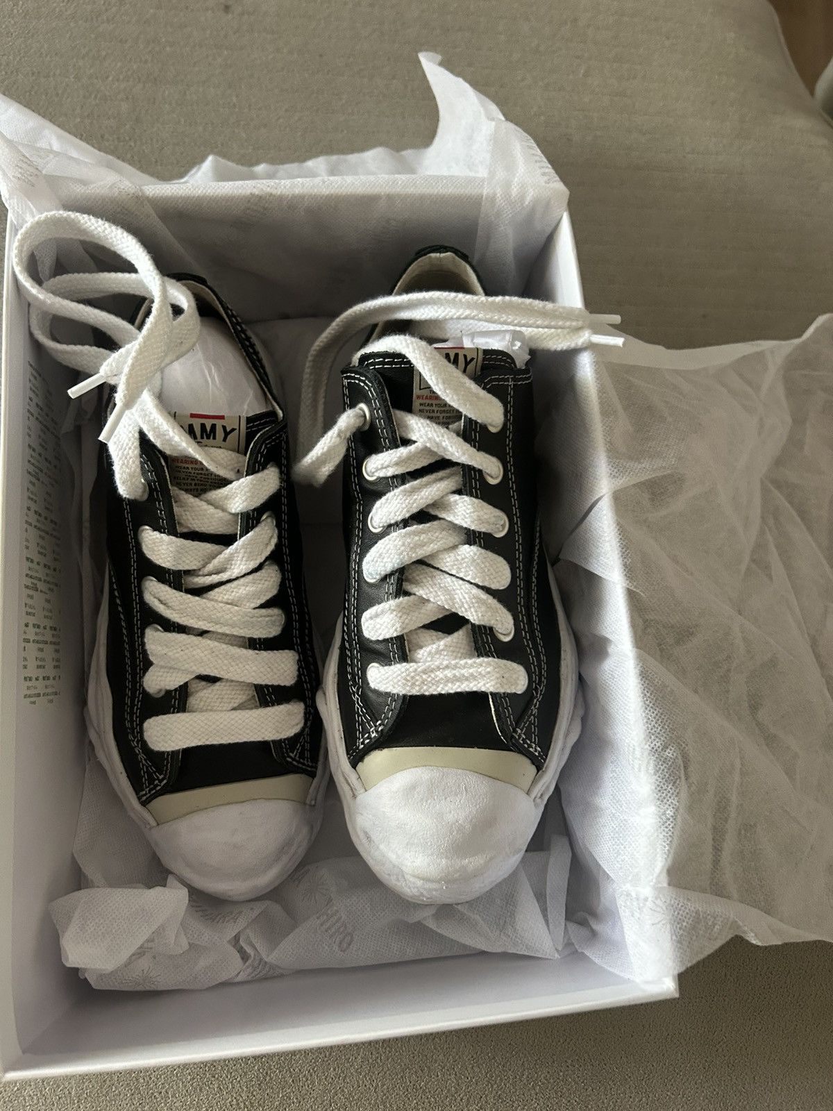 Maison MIHARA YASUHIRO Maison Miharas Leather hanks | Grailed