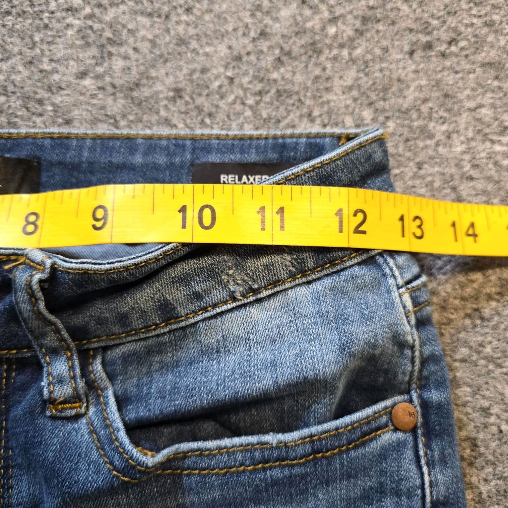 Vintage Judy Blue Jeans Women Size 27 Blue Relaxed Tapered Distressed Stretch Capsule Casual Jeans Size 27" / US 4 / IT 40 - 7 Thumbnail