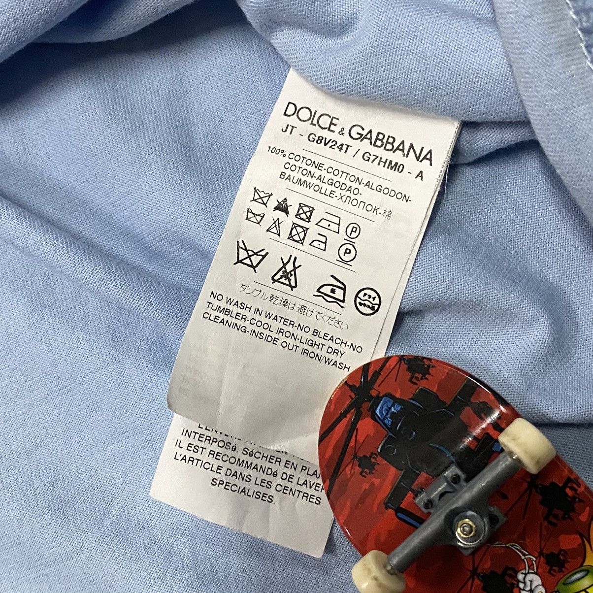 Band Tees × Dolce & Gabbana × The Rolling Stones Vintage Dolce Gabbana Rolling Stone Ringer Tee Very Rare Size US L / EU 52-54 / 3 - 5 Thumbnail