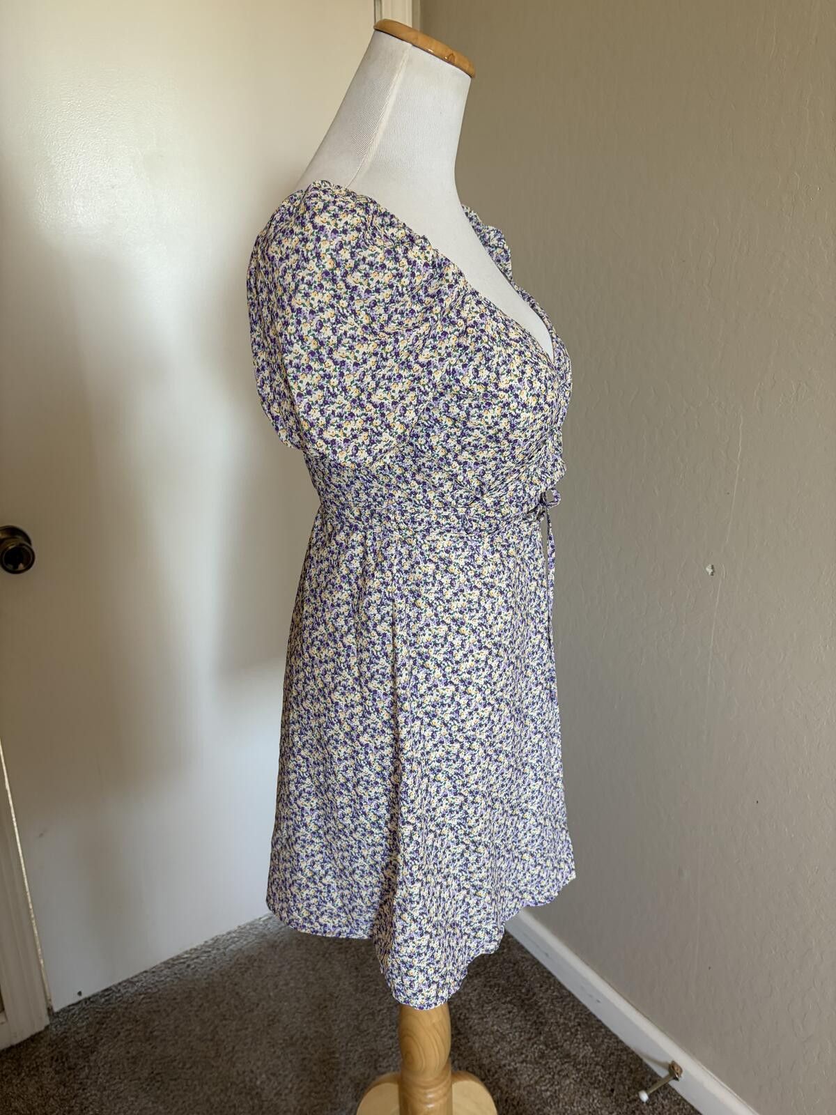 Daytona Dazy wrap floral print dress Size M / US 6-8 / IT 42-44 - 6 Thumbnail