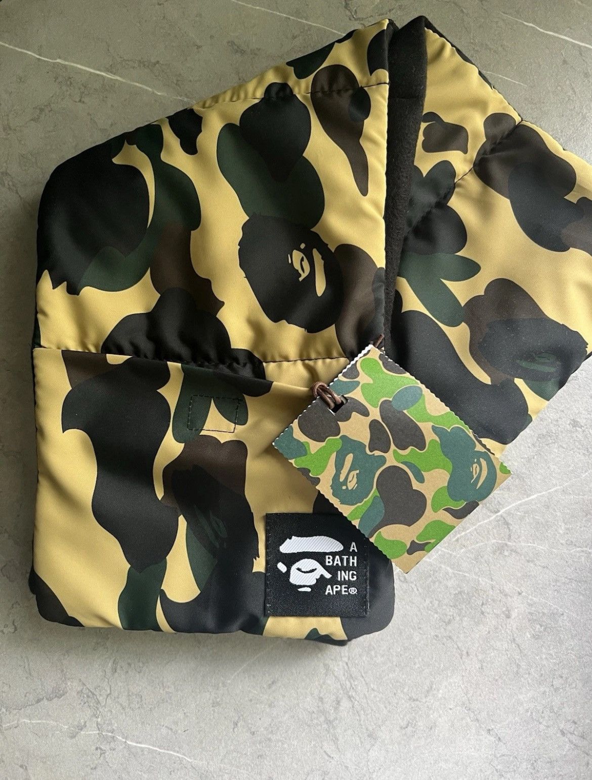 Bape A Bathing Ape BAPE 1St Camo Pocket Fleece Scarf Size ONE SIZE - 4 Thumbnail