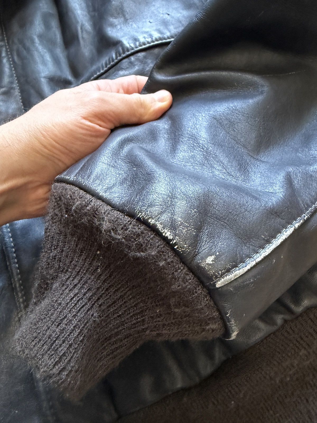 Schott 🇺🇸Schott USA is 674 ms Flight Leather Bomber Jacket Size US L / EU 52-54 / 3 - 13 Thumbnail