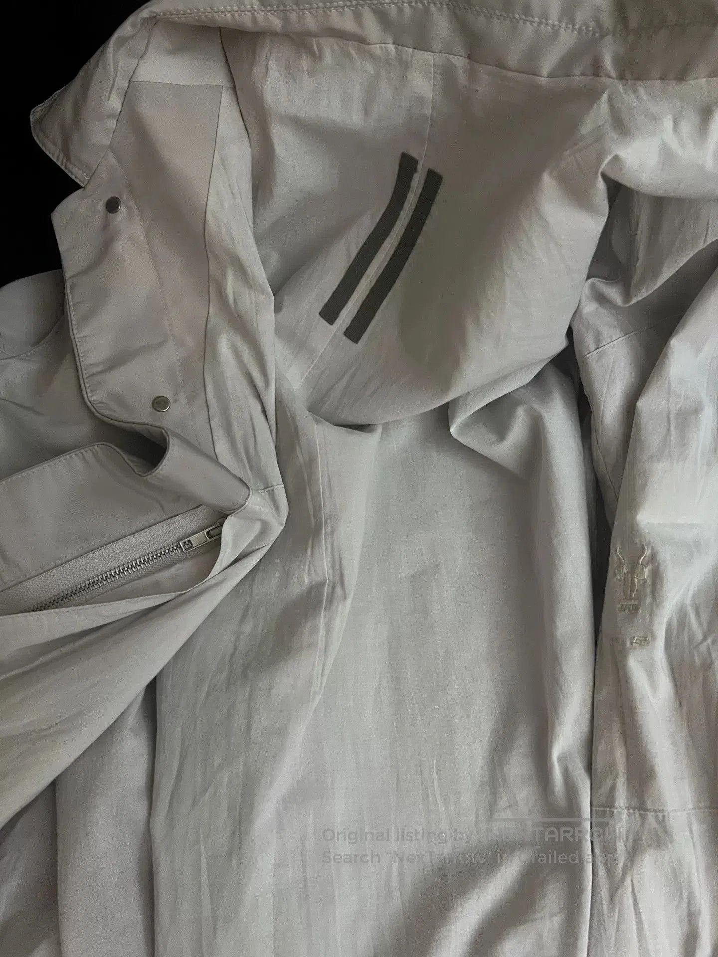 Rick Owens Rick Owens Asymmetrical Neck Nylon Jacket. Size US XL / EU 56 / 4 - 6 Thumbnail