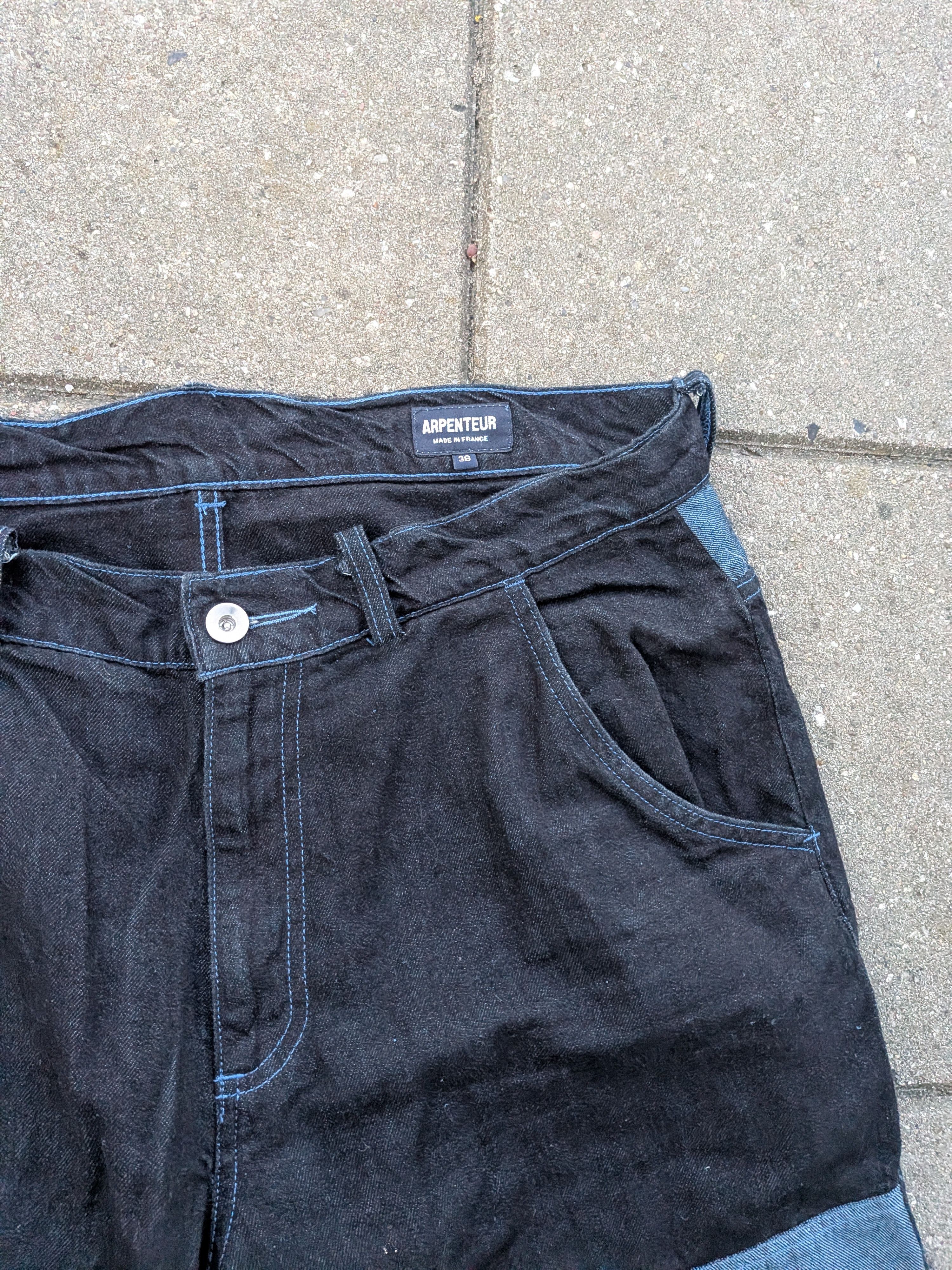 Arpenteur Arpenteur Woad Dyed 70/30 Cotton Linen Pants Size US 36 / EU 52 - 3 Thumbnail