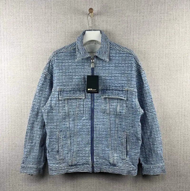 Givenchy Givenchy Light Blue Logo Men's Jacket 0089 Size US S / EU 44-46 / 1 - 1 Thumbnail