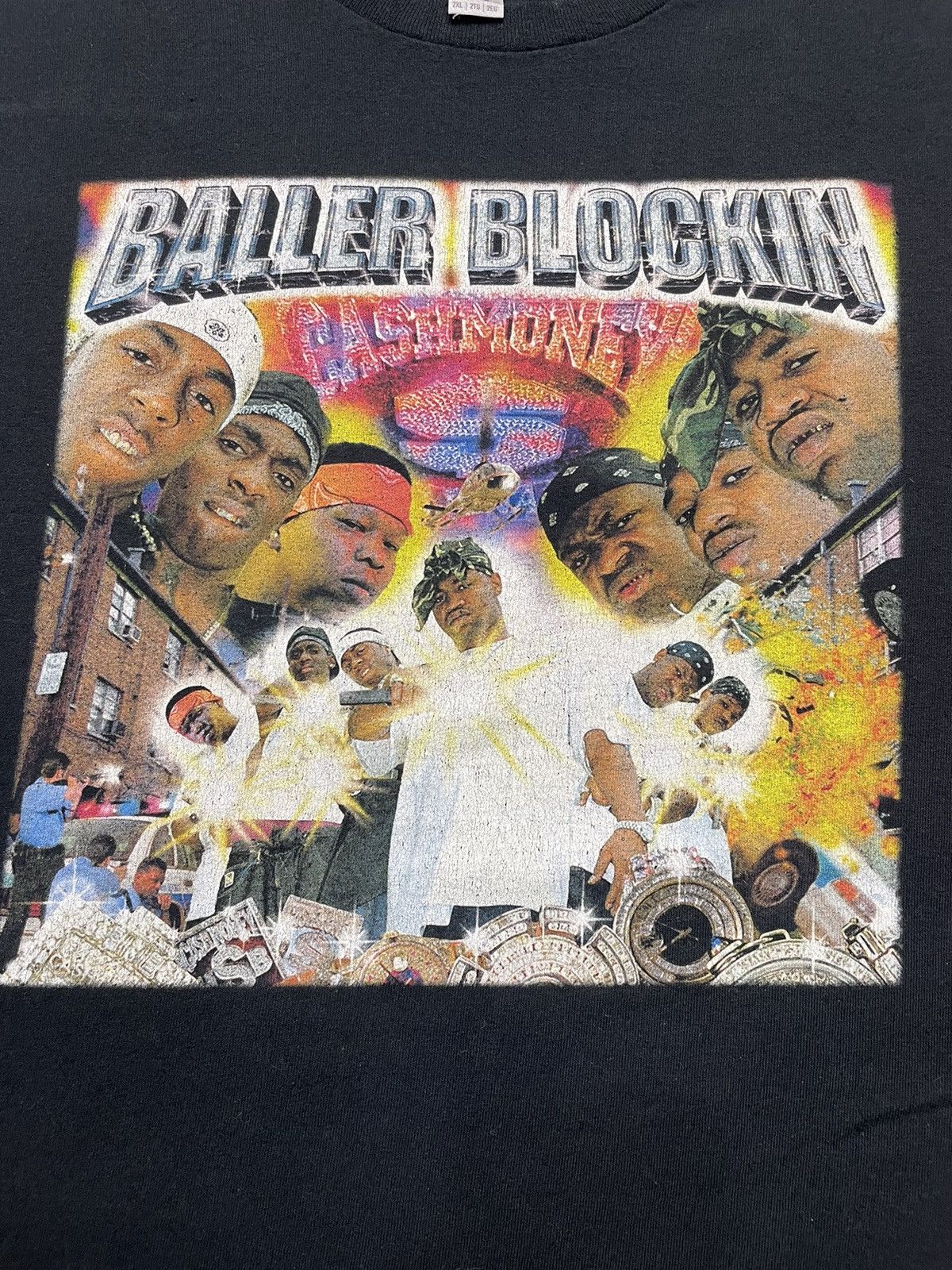 Lil Wayne × Rap Tees Baller Blockin' Lil Wayne Movie Tees Size US XXL / EU 58 / 5 - 3 Thumbnail