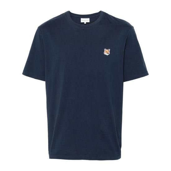 Maison Kitsune MAISON KITSUNE Men T-Shirts LM00104KJ0008 INBLU BLUE Size US M / EU 48-50 / 2 - 1 Thumbnail