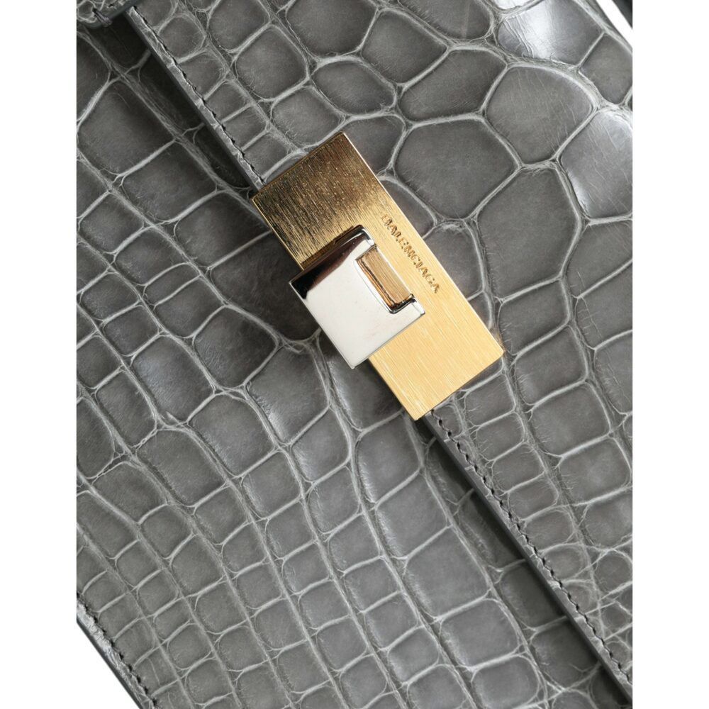 Balenciaga Balenciaga Alligator Leather Medium Shoulder Bag Size ONE SIZE - 5 Thumbnail