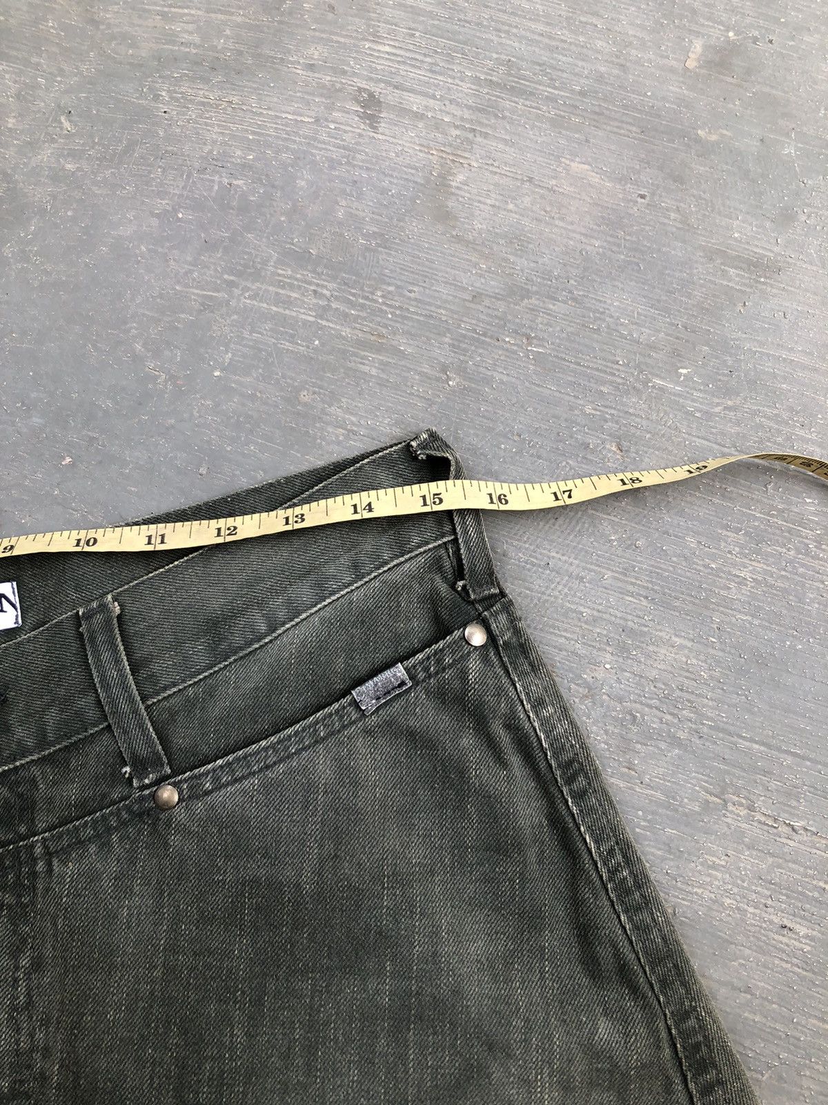 Japanese Brand × Le Grande Bleu (L.G.B.) Cimarron Twisted Flared Denim Size US 30 / EU 46 - 11 Thumbnail