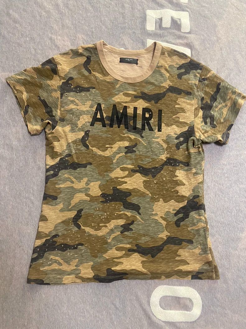 Amiri AmiriCamouflage short-sleeved size s 2503-Nextarrow Size US S / EU 44-46 / 1 - 1 Thumbnail