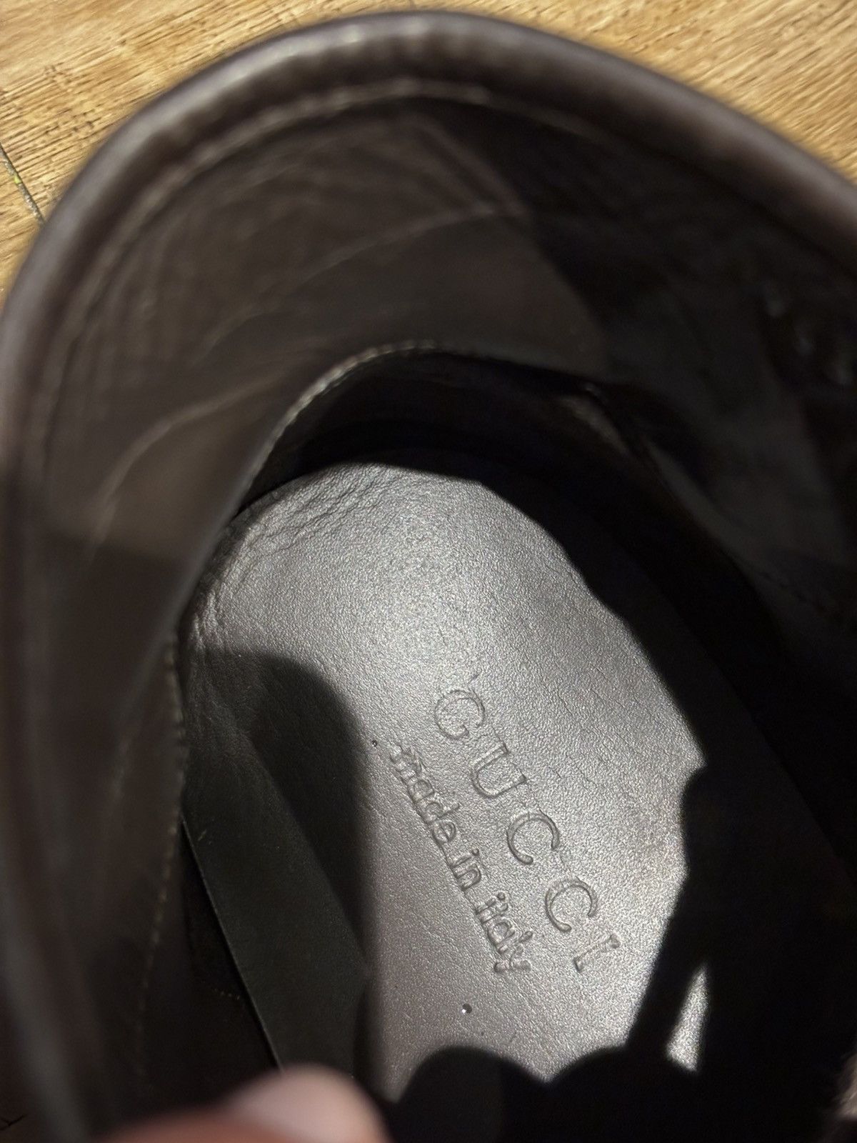 Gucci Gucci Brown Monogram GG High Top Sneaker Size US 9.5 / EU 42-43 - 5 Thumbnail
