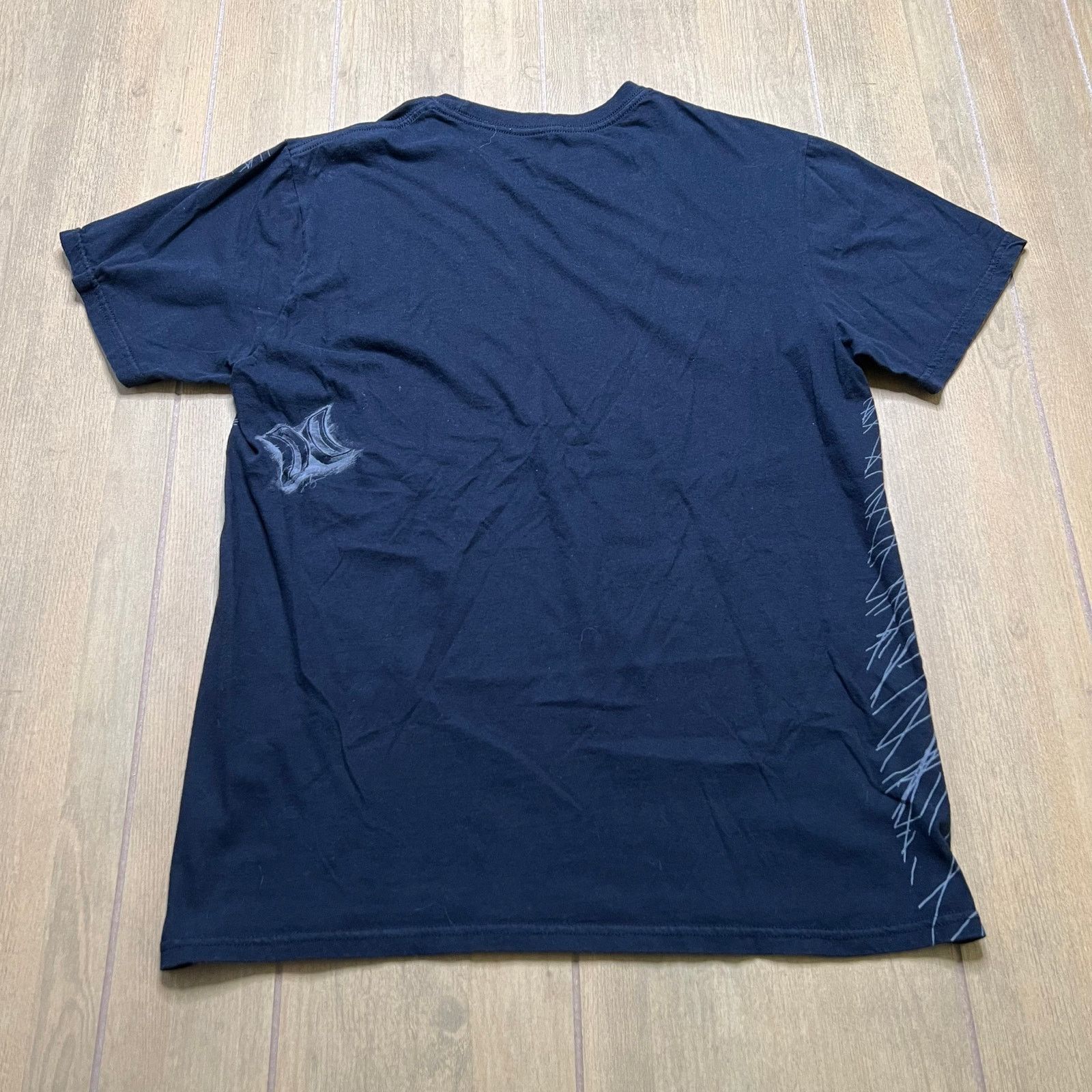Hurley Y2K Hurley men's Sz M t-shirt in black graphic print 2000s Size US M / EU 48-50 / 2 - 6 Thumbnail