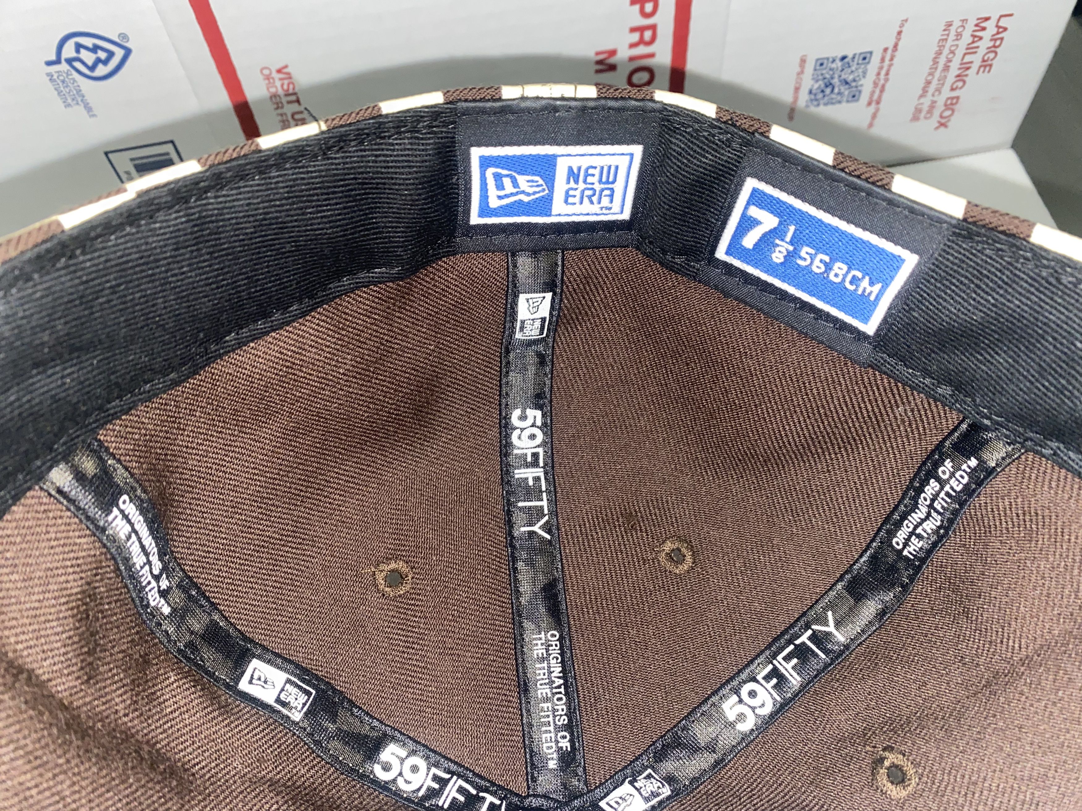 New Era Dqm Daves Quality Meat New era 7 1/8 Supreme vans FA Stussy. Size ONE SIZE - 6 Thumbnail