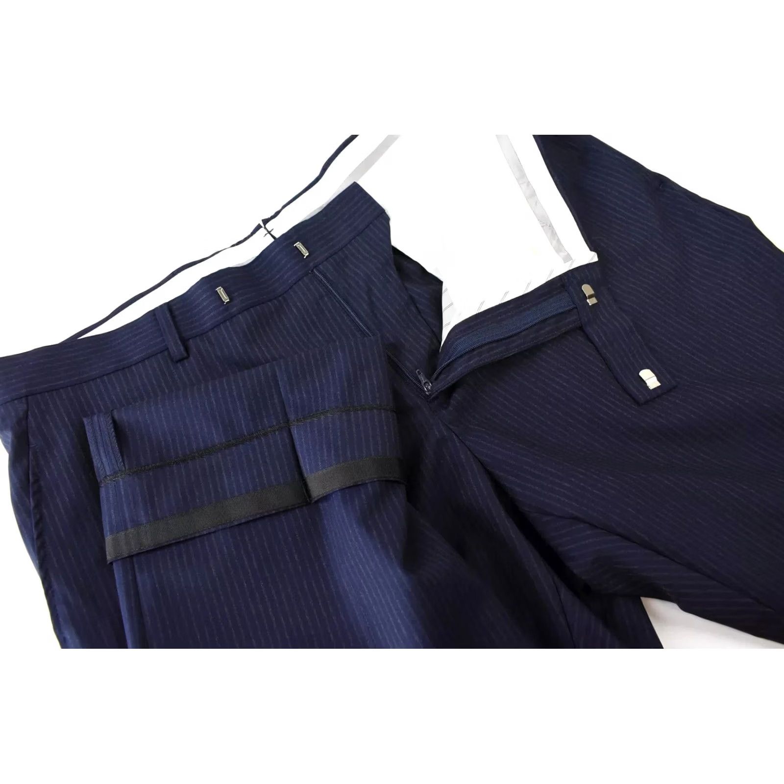 Suitsupply Suitsupply Washington Trousers Men UK 38S Wool Zip Fly Blue Classic Size US 38 / EU 54 - 4 Thumbnail