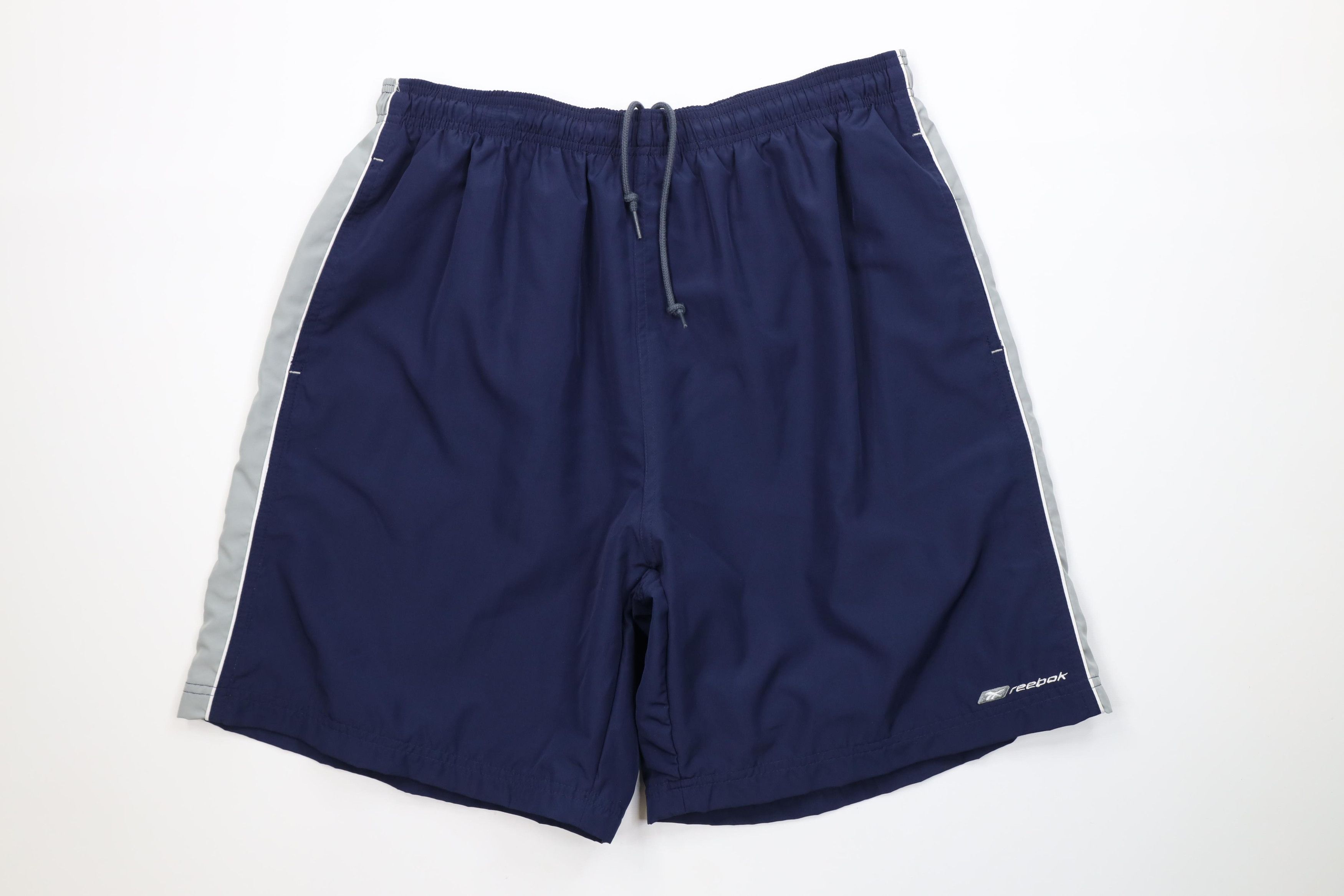 Reebok Deadstock Vintage 90s Y2K Reebok Lined Running Soccer Shorts Size US 36 / EU 52 - 1 Thumbnail