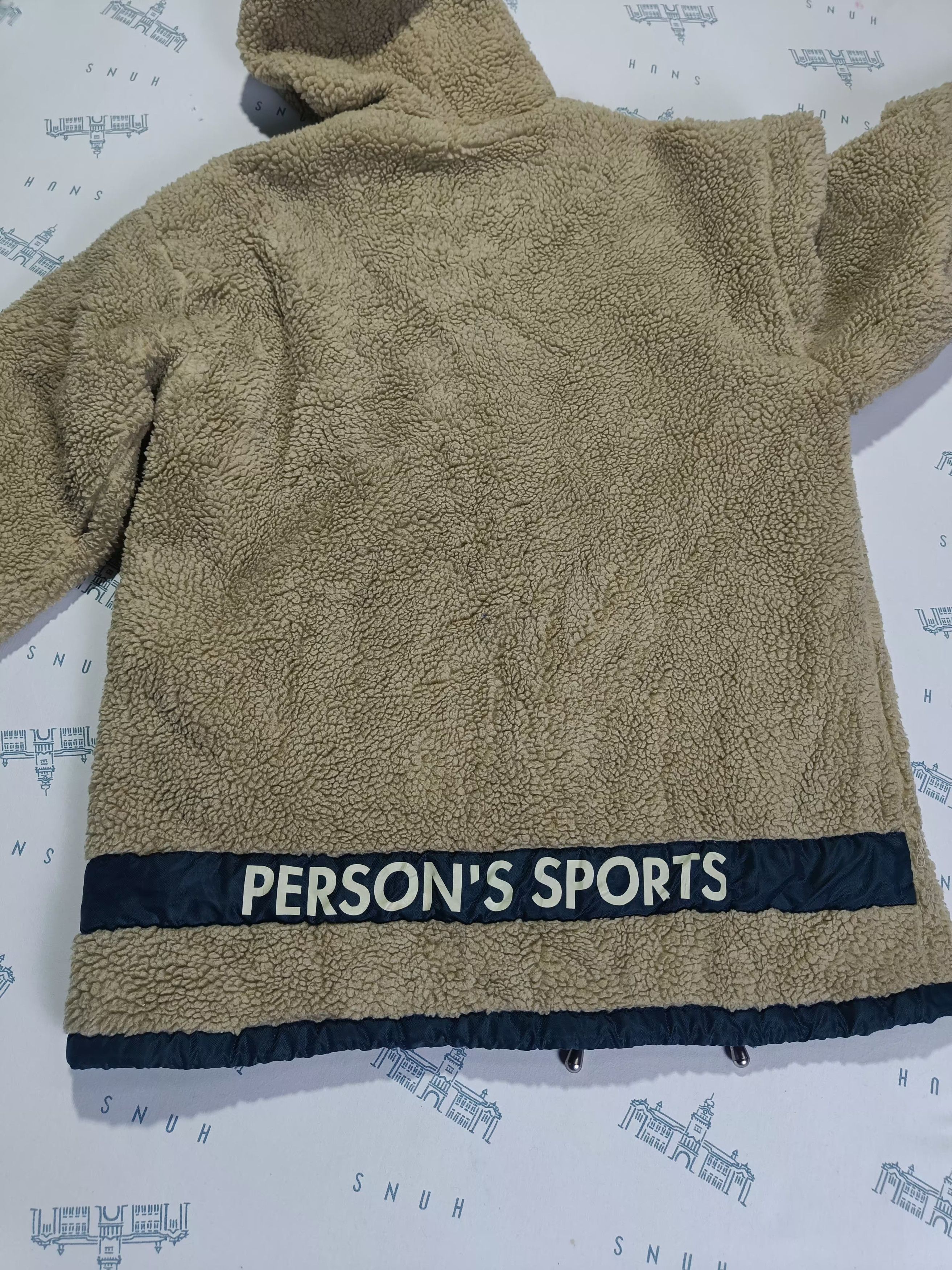 PERSON'S Vintage PERSON'S SPORTS Big Logo Back SPELL Out Jacket Size US M / EU 48-50 / 2 - 8 Thumbnail