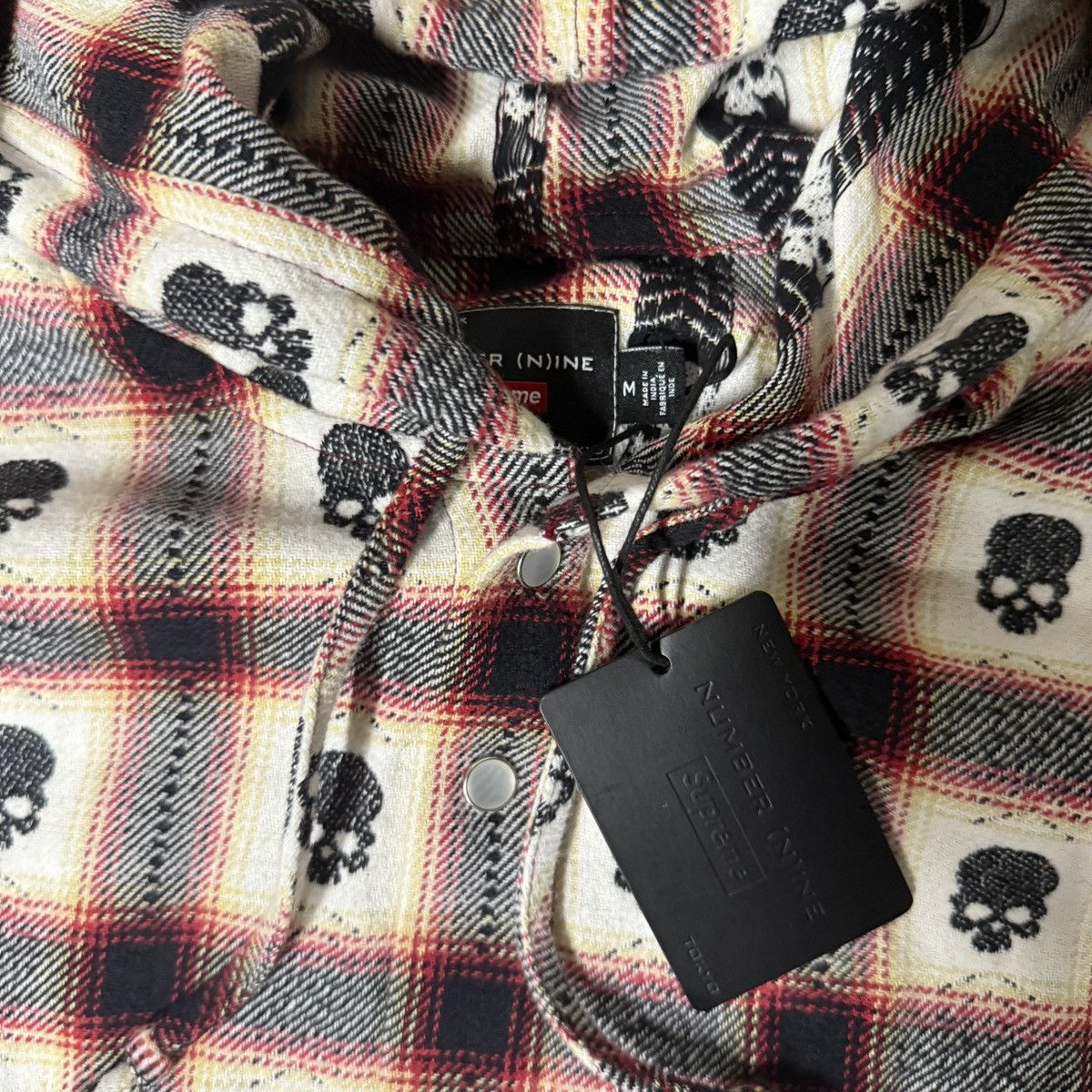 Number (N)ine × Supreme supreme x number (n)ine hooded flannel Size US M / EU 48-50 / 2 - 5 Thumbnail