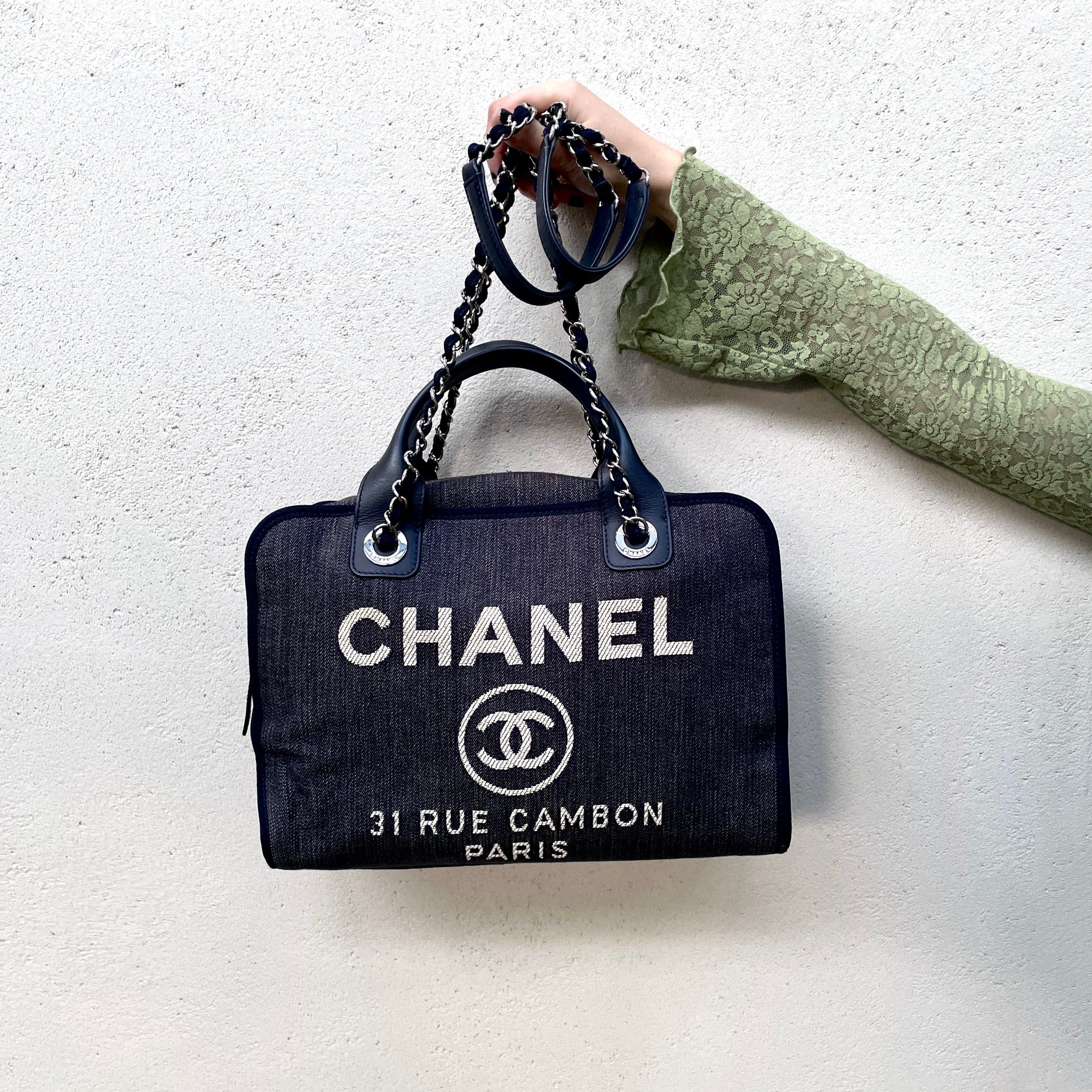 Chanel Deville Bowling Chain Shoulder Bag