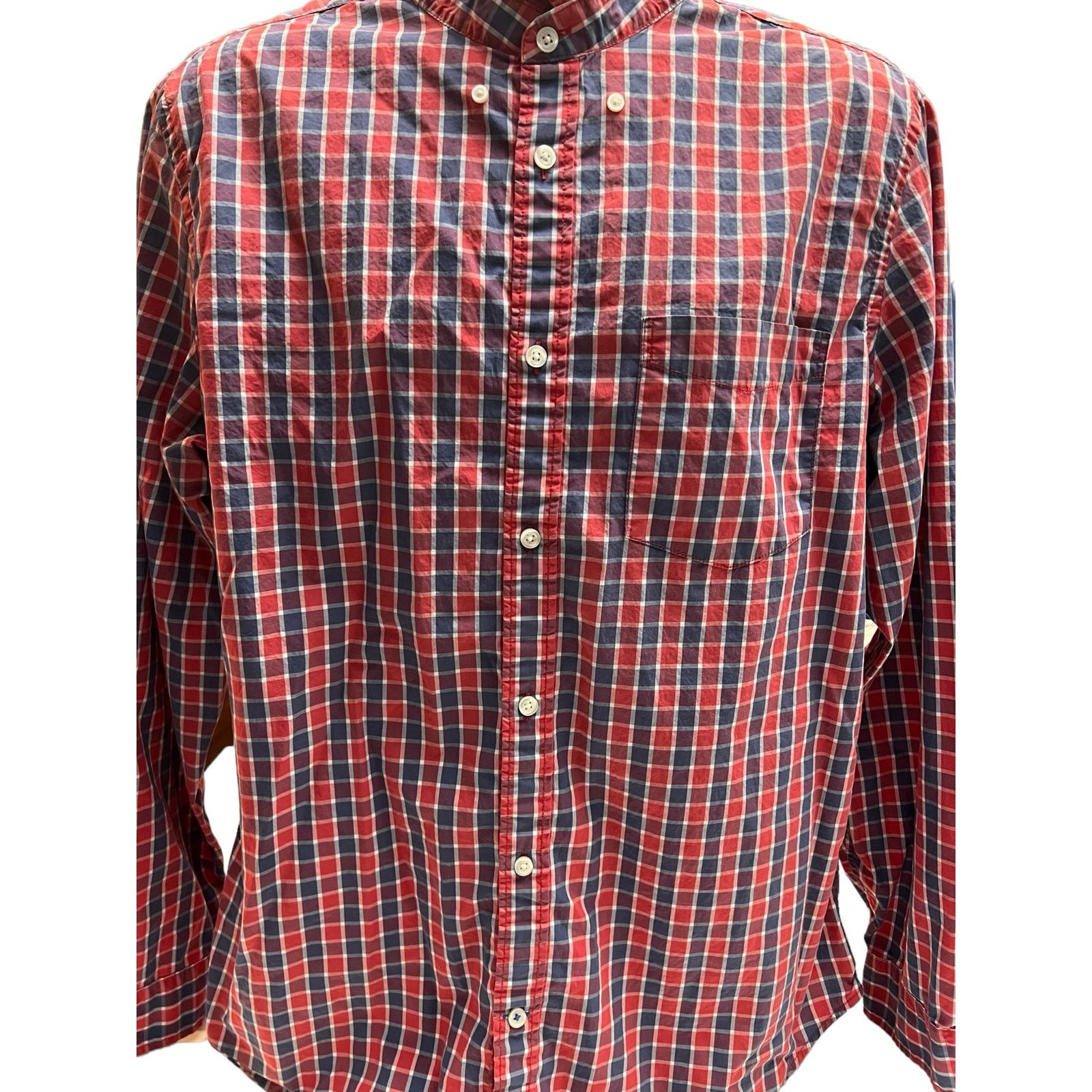 Gap Gap Lived-In Men’s Plaid Button Down Shirt XL Long Sleeve Size US XL / EU 56 / 4 - 6 Thumbnail