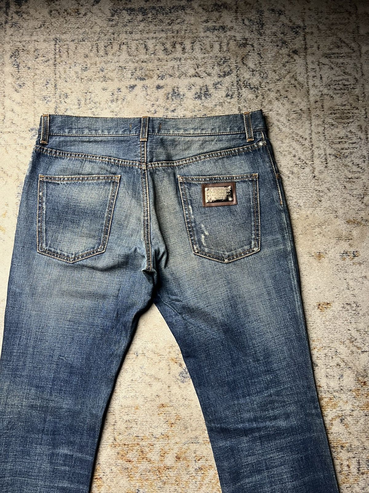 Dolce & Gabbana Dolce & Gabbana Slim Jeans Size US 33 - 3 Thumbnail