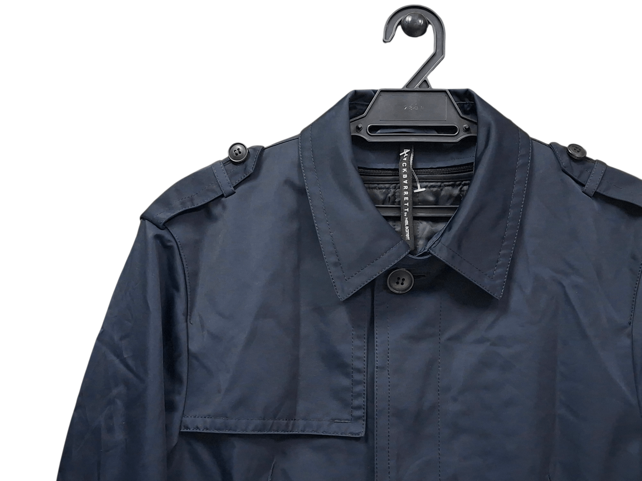 Neil Barrett Blackbarrett by Neil Barrett Nylon Trench Coat Size US S / EU 44-46 / 1 - 4 Thumbnail