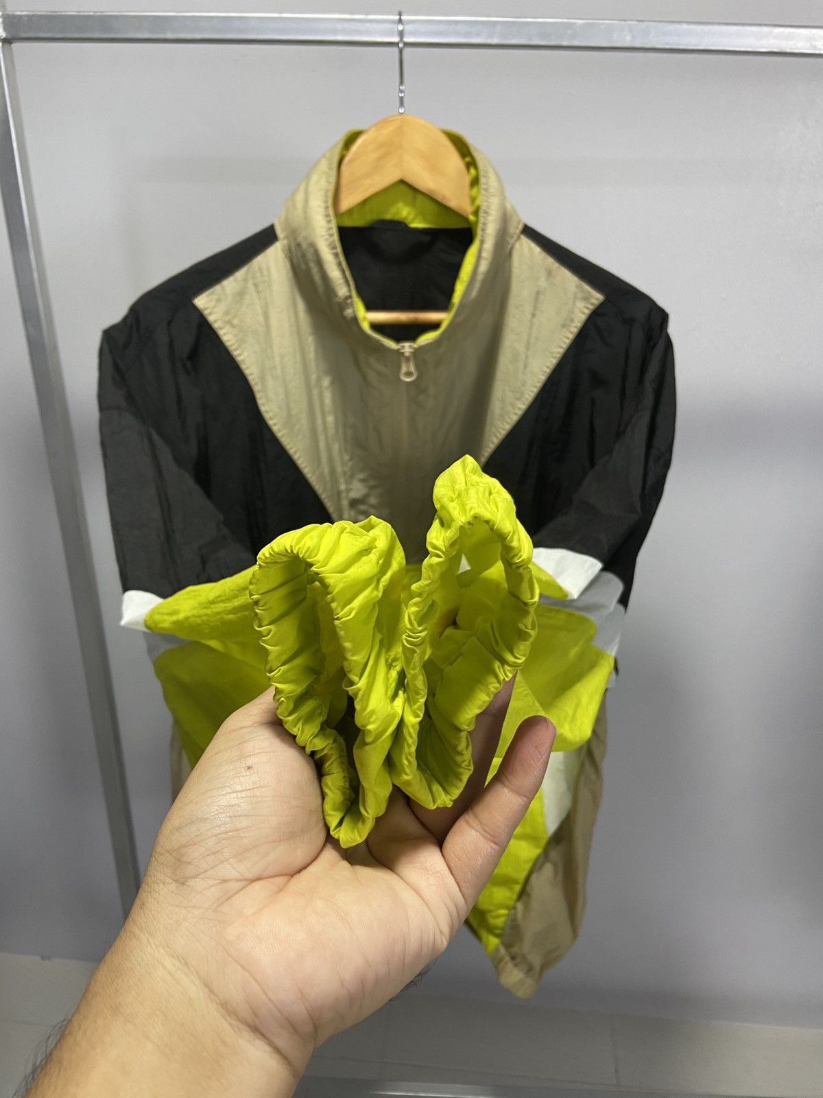 GU GU Color block half zipper windbreaker Size US M / EU 48-50 / 2 - 3 Thumbnail