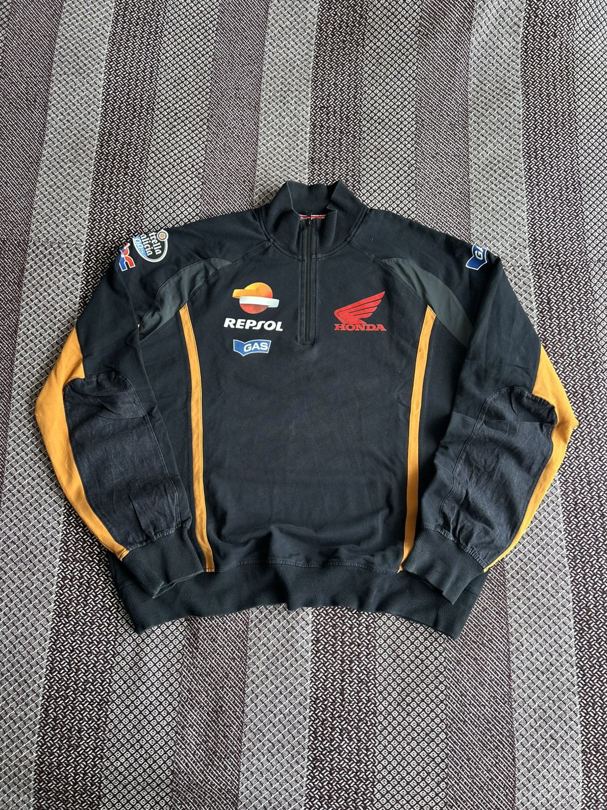 GAS Vintage Honda Racing Sweatshirt Official Licensed Size 3XL Size US XXL / EU 58 / 5 - 1 Thumbnail