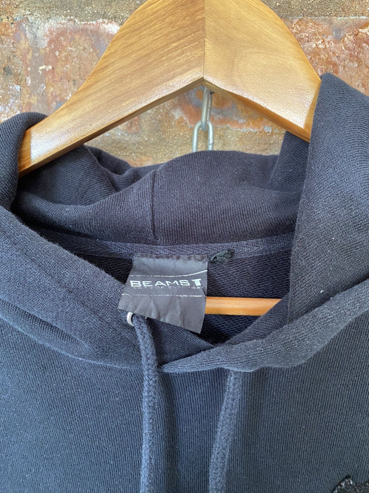 Beams Plus Vtg BEAM Skull Black Humours and Black Heart hoodie Size US M / EU 48-50 / 2 - 7 Thumbnail