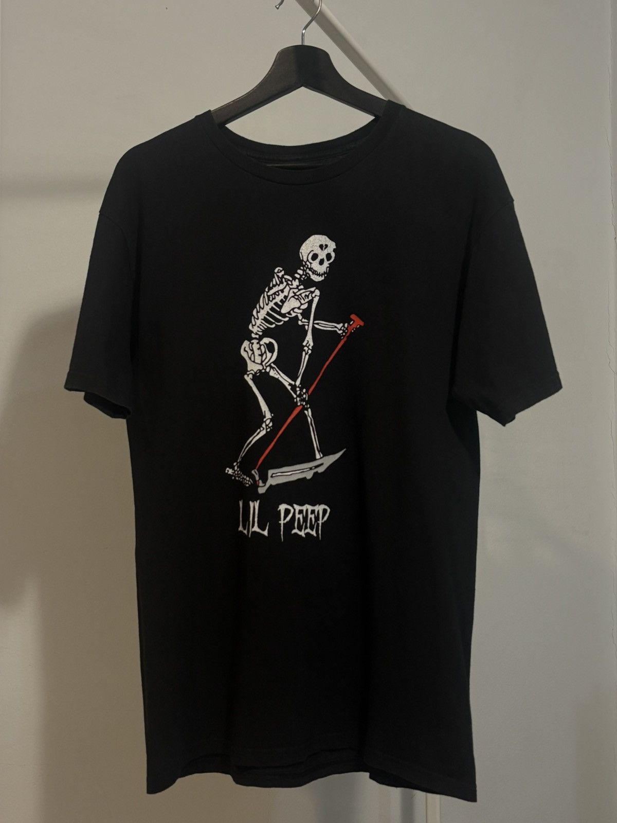 Other Lilpeep x Gothboiclique Schemaposse Grim Reaper Black Tee Size US M / EU 48-50 / 2 - 1 Thumbnail