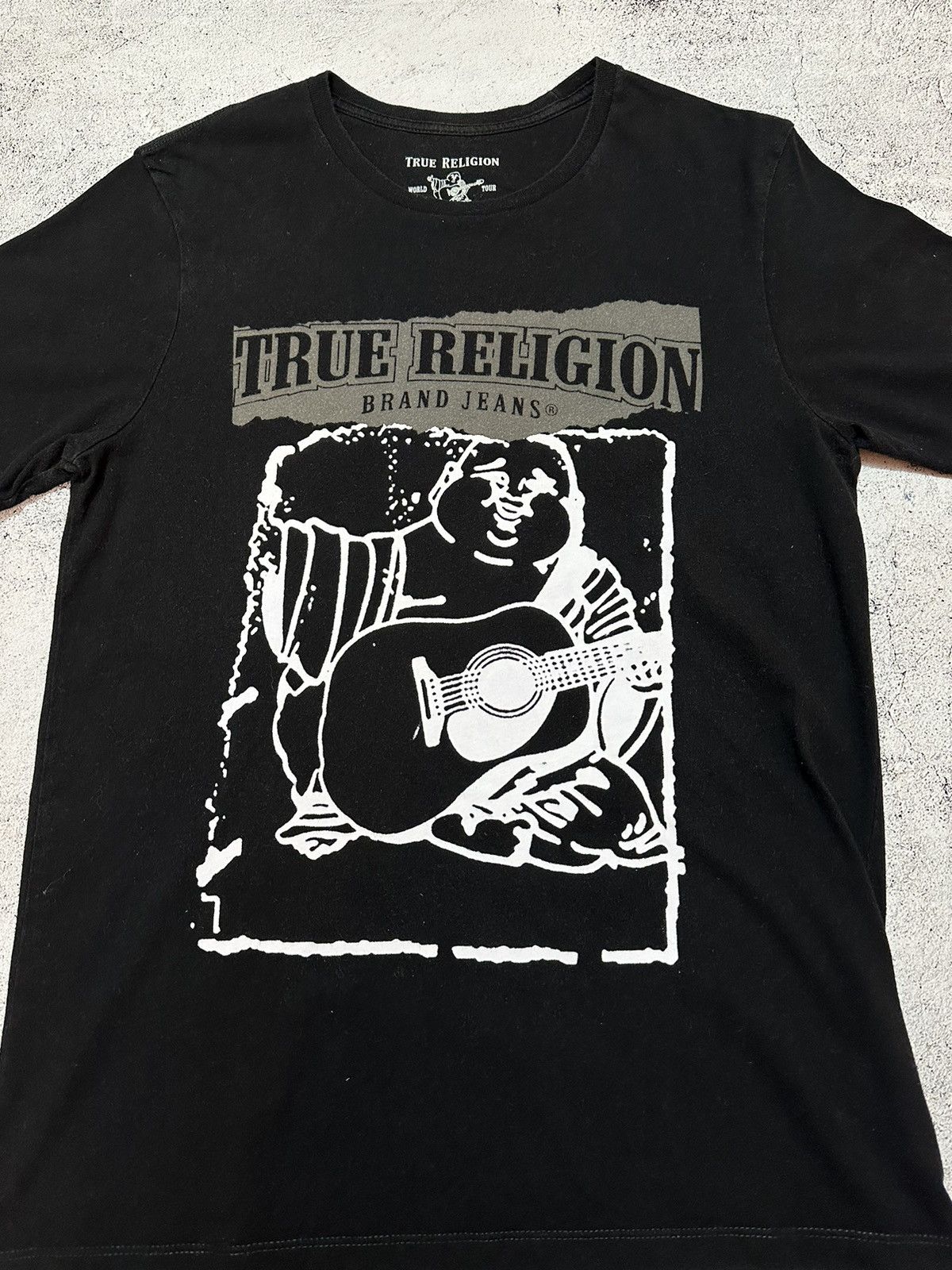 Japanese Brand × True Religion 🩸RARE🩸Vintage True Religion Big Logo T Shirt Size US S / EU 44-46 / 1 - 1 Thumbnail
