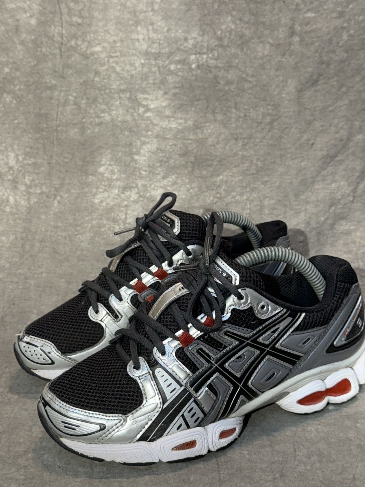 Asics Asics Gel Nimbus 9 Black Sneakers Size US 8 / IT 38 - 3 Thumbnail