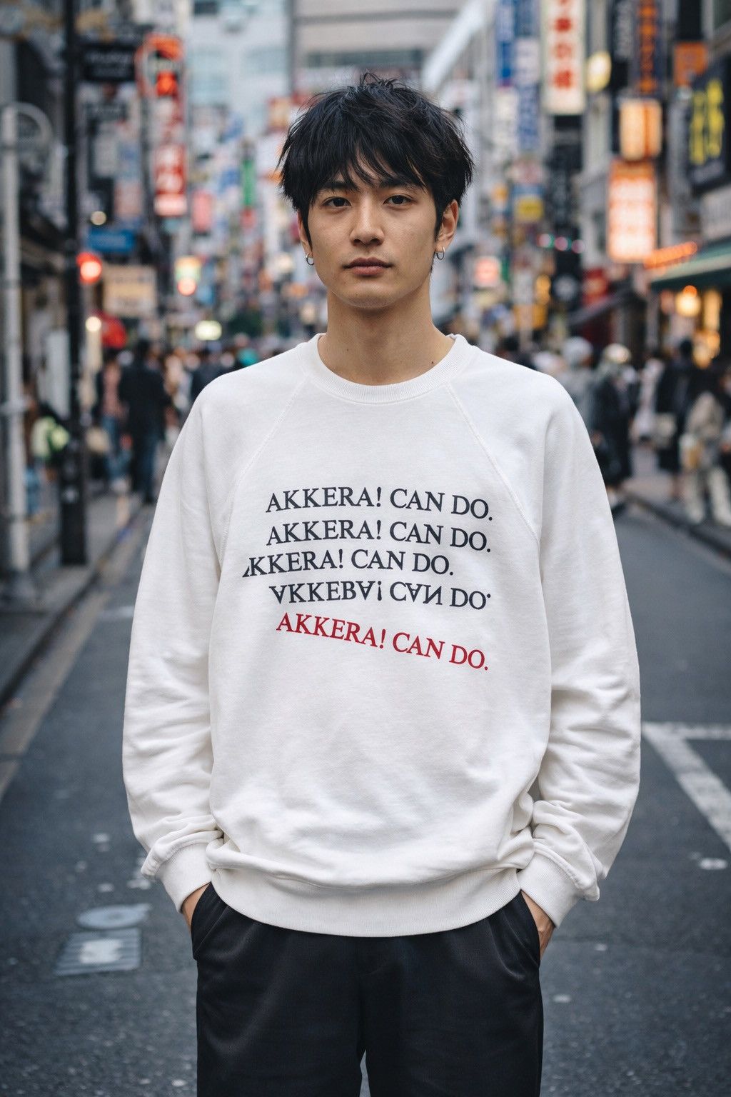 Anime 💥 90s AAKERA MOVIE SWEATSHIRT Size US L / EU 52-54 / 3 - 1 Thumbnail