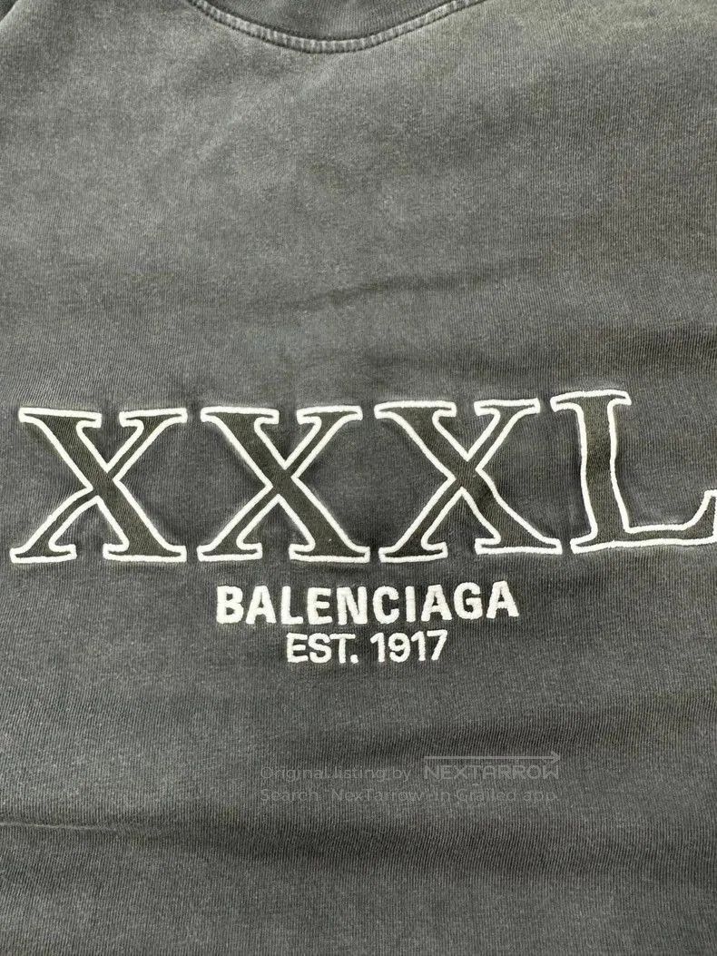 Balenciaga Balenciaga FW22 XXXL Print Short Sleeve T. Size US XXL / EU 58 / 5 - 3 Thumbnail